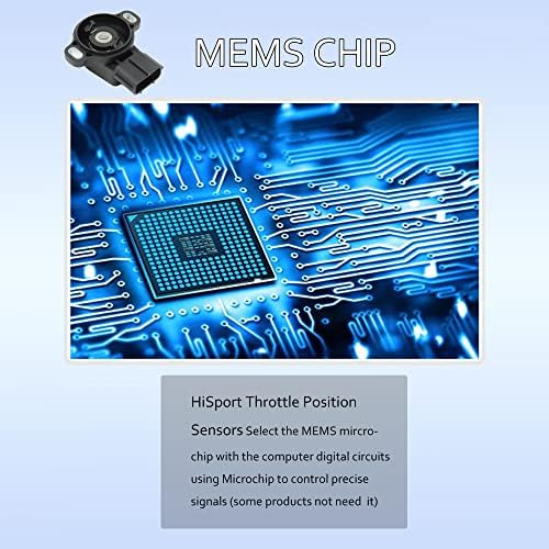 HiSport 8945230150 Throttle Position Sensor - Compatible with Lexus ES300 GS300 GS430 IS300 LS430 LX470 SC300 SC400 SC430 Toyota Camry Prius 1998-2005 - Replace 8945230140 1985003240