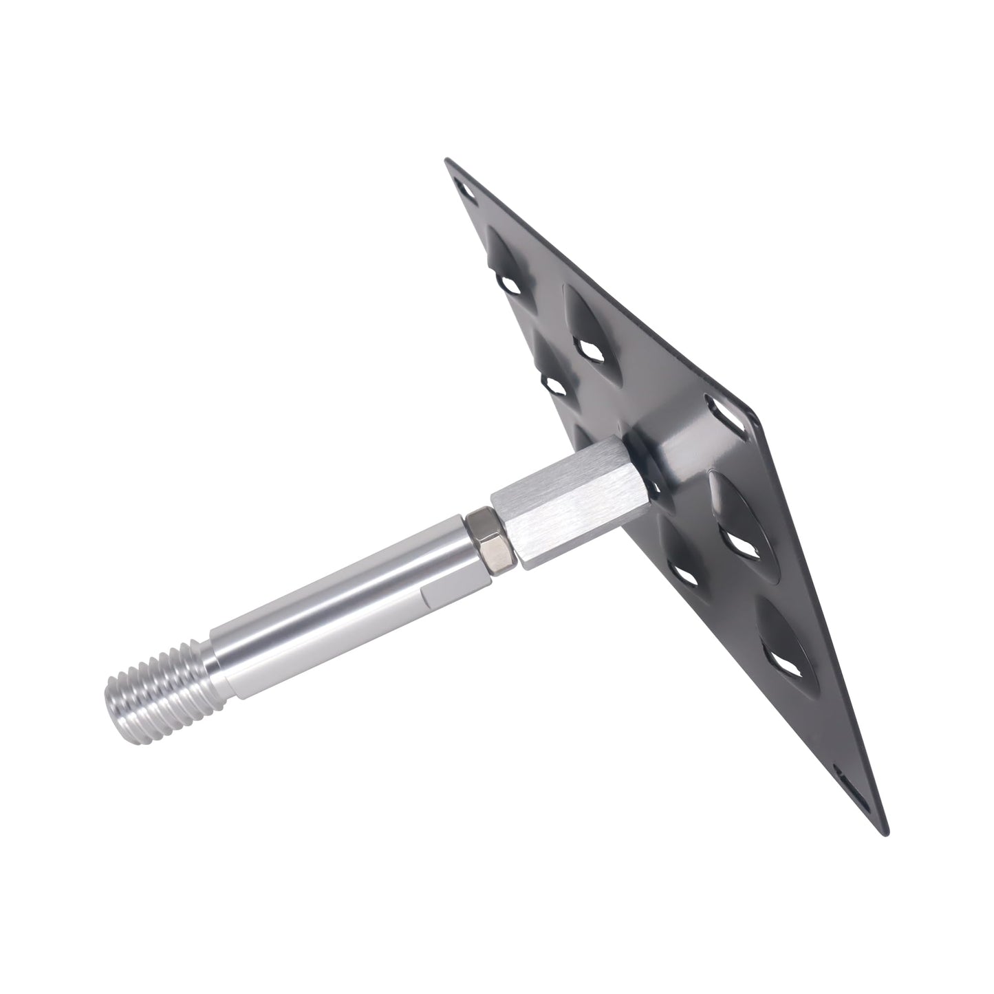 HiSport License Plate Holder Front Bumper Compatible with Mercedes C-Class CLA-Class E-Class S-Class GLK-Class ML-Class GLA-Class SL-Class, No Drill Relocator Hole Adapter Support Holder