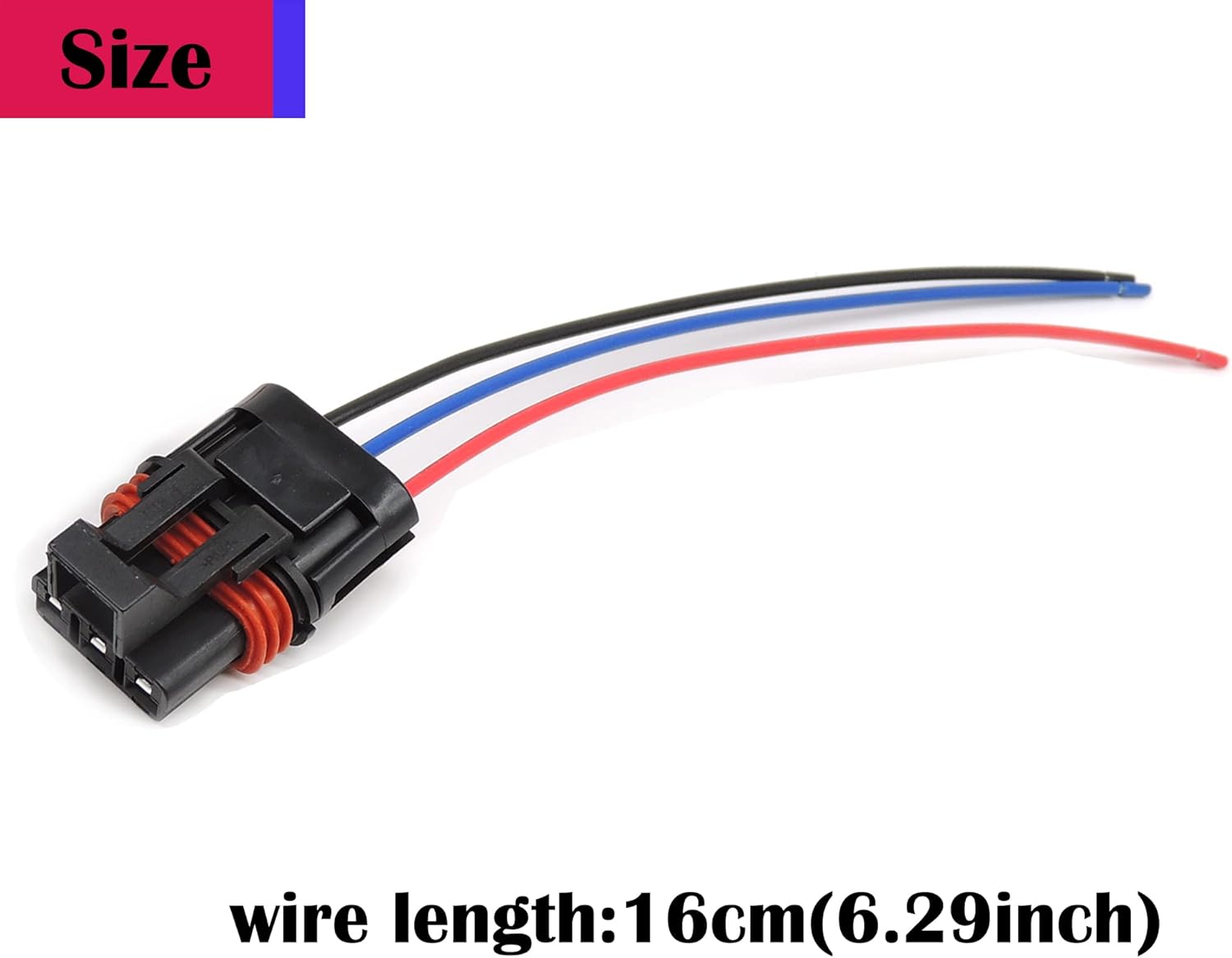 HiSport Bus Bar Pulse Power Plugs Pigtail Connector - Compatible with Polaris Ranger XP1000 & RZR Pro RS1 General Bus Bar 2018 2019 2020 2021 2022 2023 2024 Harness Pigtail Connectors (6 Pack)