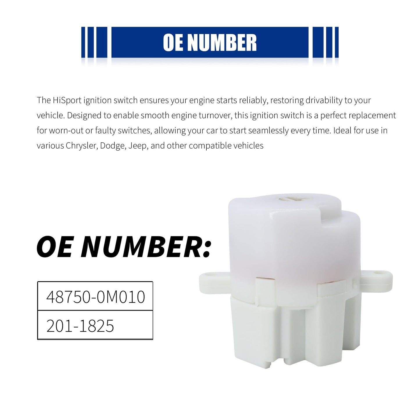 HiSport US362 Ignition Starter Switch Compatible with Infiniti Fx35 Fx45 G35 I30 I35 Qx4 Qx56,Nissan 350Z Cube Frontier Juke Maxima Murano Nv200 Pathfinder Rogue Rogue Select Sentra,Suzuki Equator