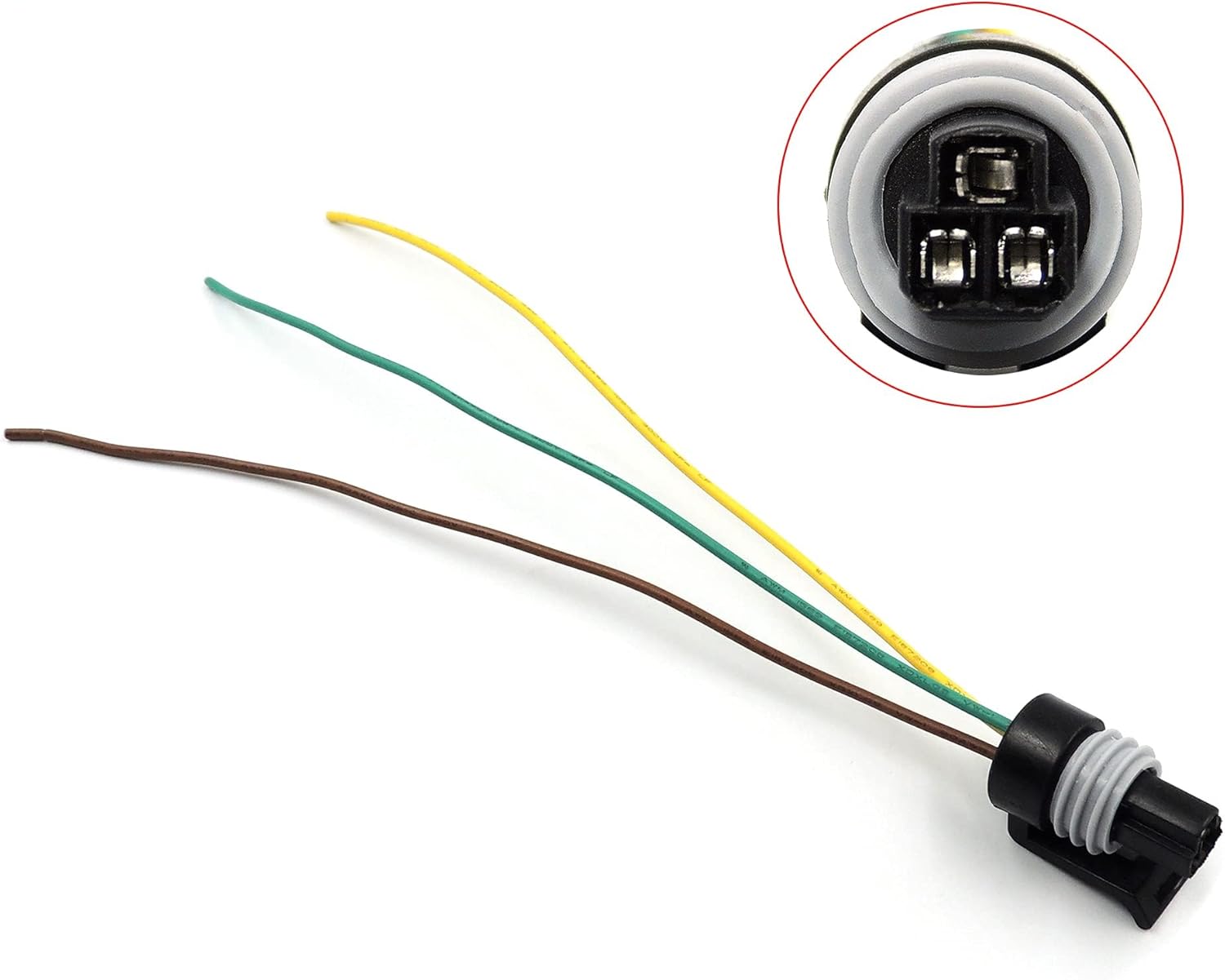 HiSport 3 Wire LS1 Coolant Temperature Sensor CTS Connector Harness 23300 - Compatible with 97-98 Corvette Camaro Firebird 350 LS1