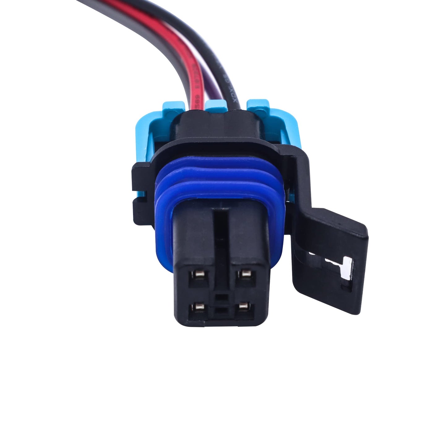 HiSport Multi Purpose Electrical Pigtail for Fuel Pump for O2 Sensor 4-Way Female Wiring Harness Connector Replace PT2054,15305876,12167154,15305876,88988598
