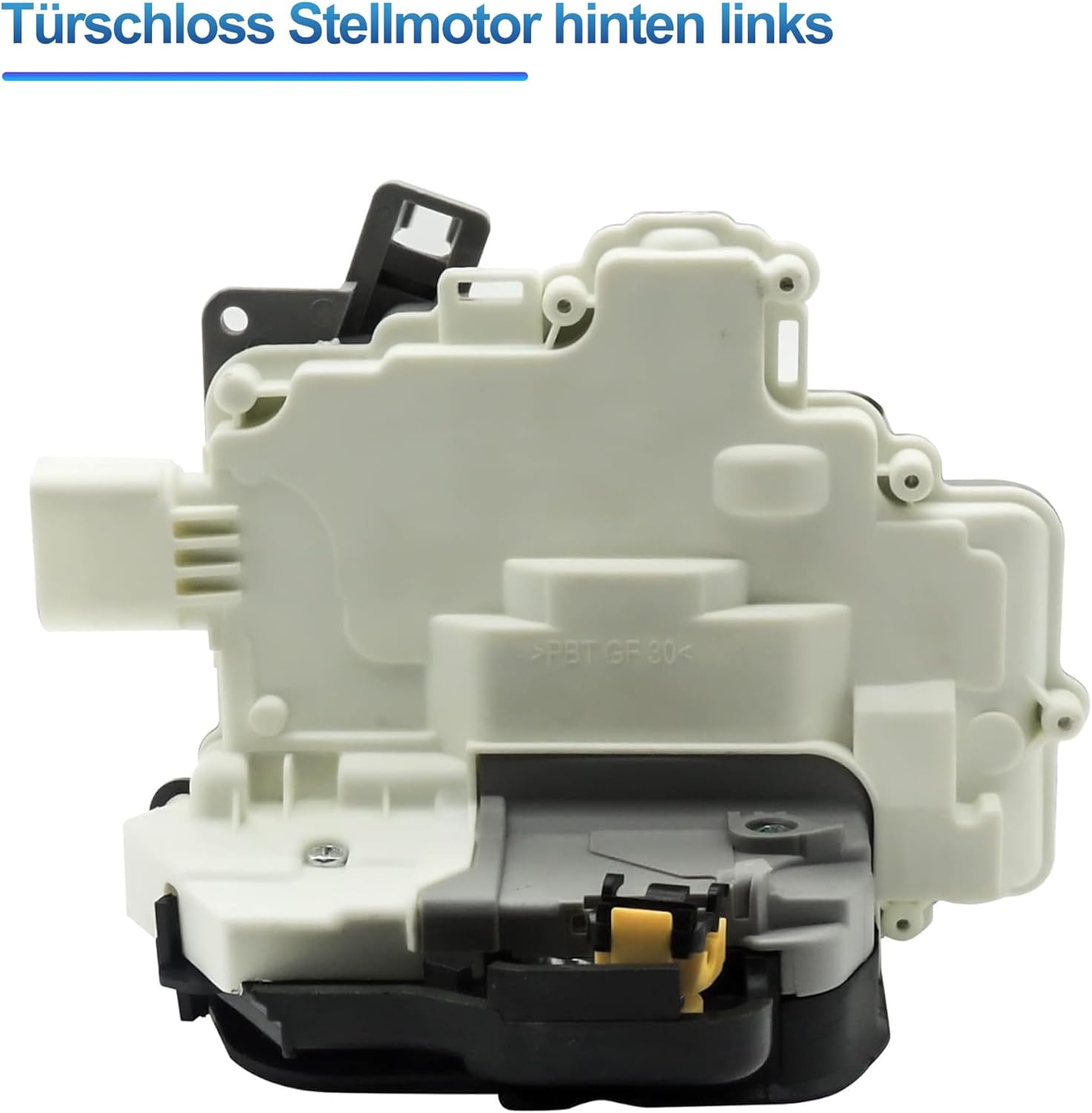 HISports Türschloss Stellmotor hinten Links 8E0839015AA Kompatibel mit A3 A6 A8 S6 S8 Ersetzen 4h0839015 4b0839015b 8k0839015c 4g0839015 4f0839015