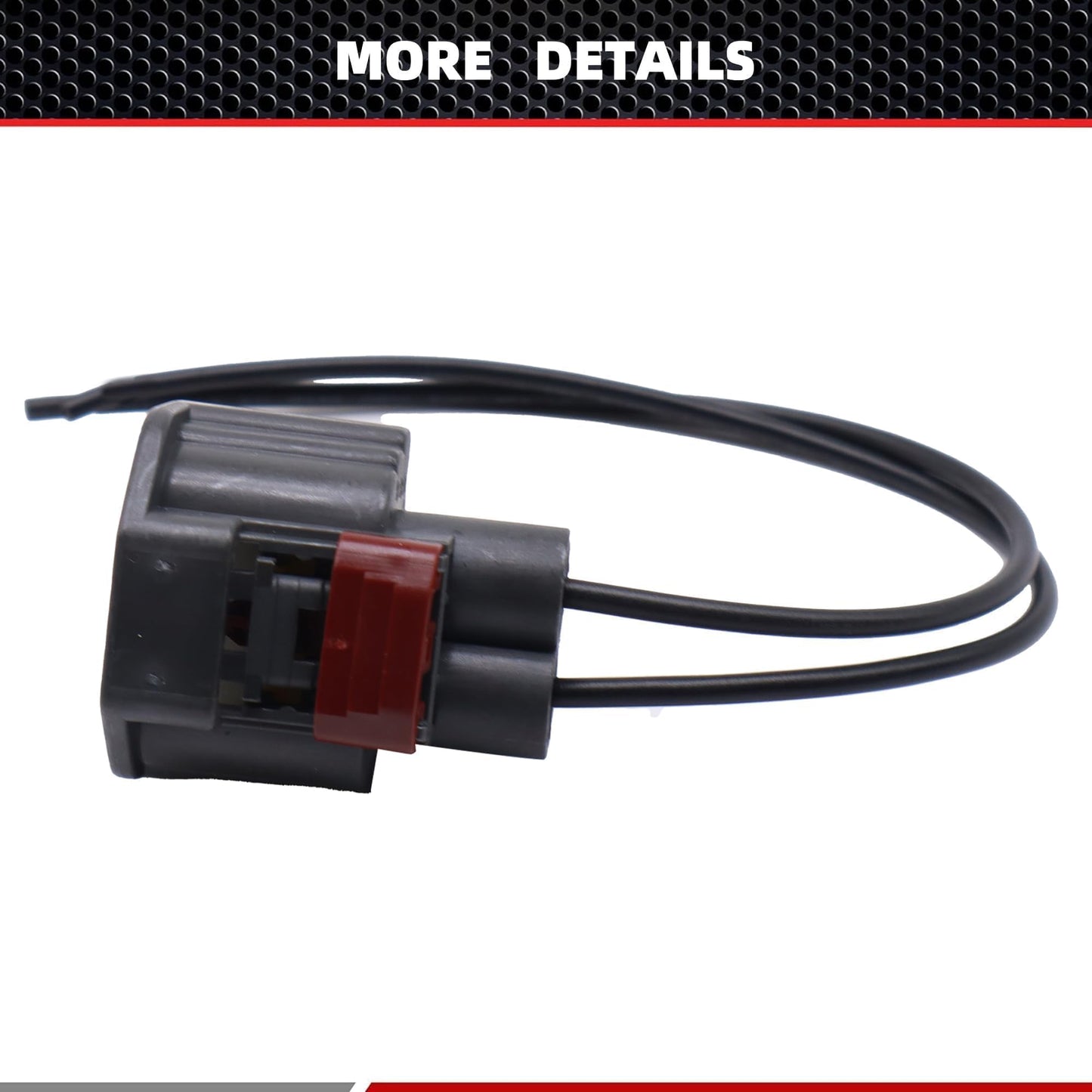 HiSport Radiator Cooling Fan Connector Compatible with Dodge Grand Caravan 3.6L V6 2011 2012 2013 2014 2015 2016 2017 2018 2019 2020, Dodge Grand Caravan 3.3L 3.8L 4.0L V6 2010