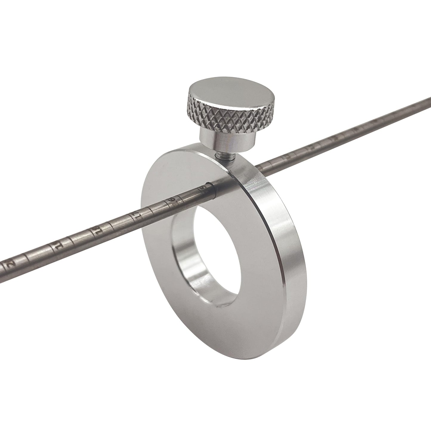 HiSport Motorcycle Fork Oil Level Tool with Adjustable Ring ¨C 60ml Capacity 300mm Scale Pipe