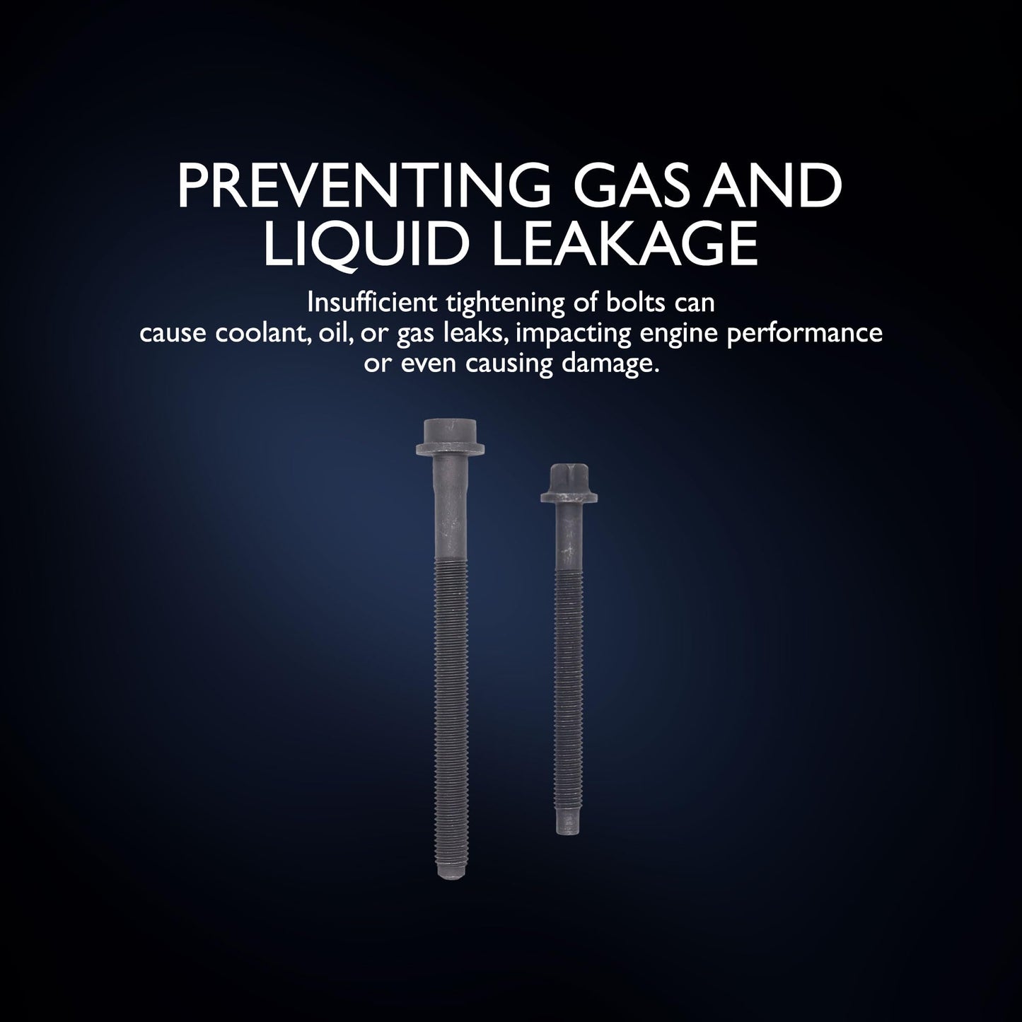 HiSport Engine Cylinder Head Bolt Set - Compatible with Ford Ranger Explorer Explorer Sport Trac Mustang Compatible with Mazda B4000 Compatible with Mercury Mountaineer - Replace ES72171