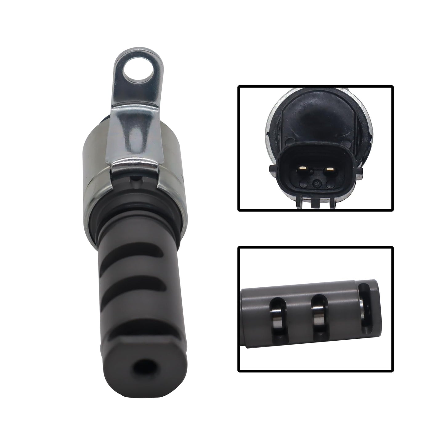 HiSport 15330-0T010 VVT Oil Control Valve Variable Valve Timing Solenoid - OEM 1533037010 19185637 - Compatible with Toyota Camry Corolla Highlander Matrix RAV4