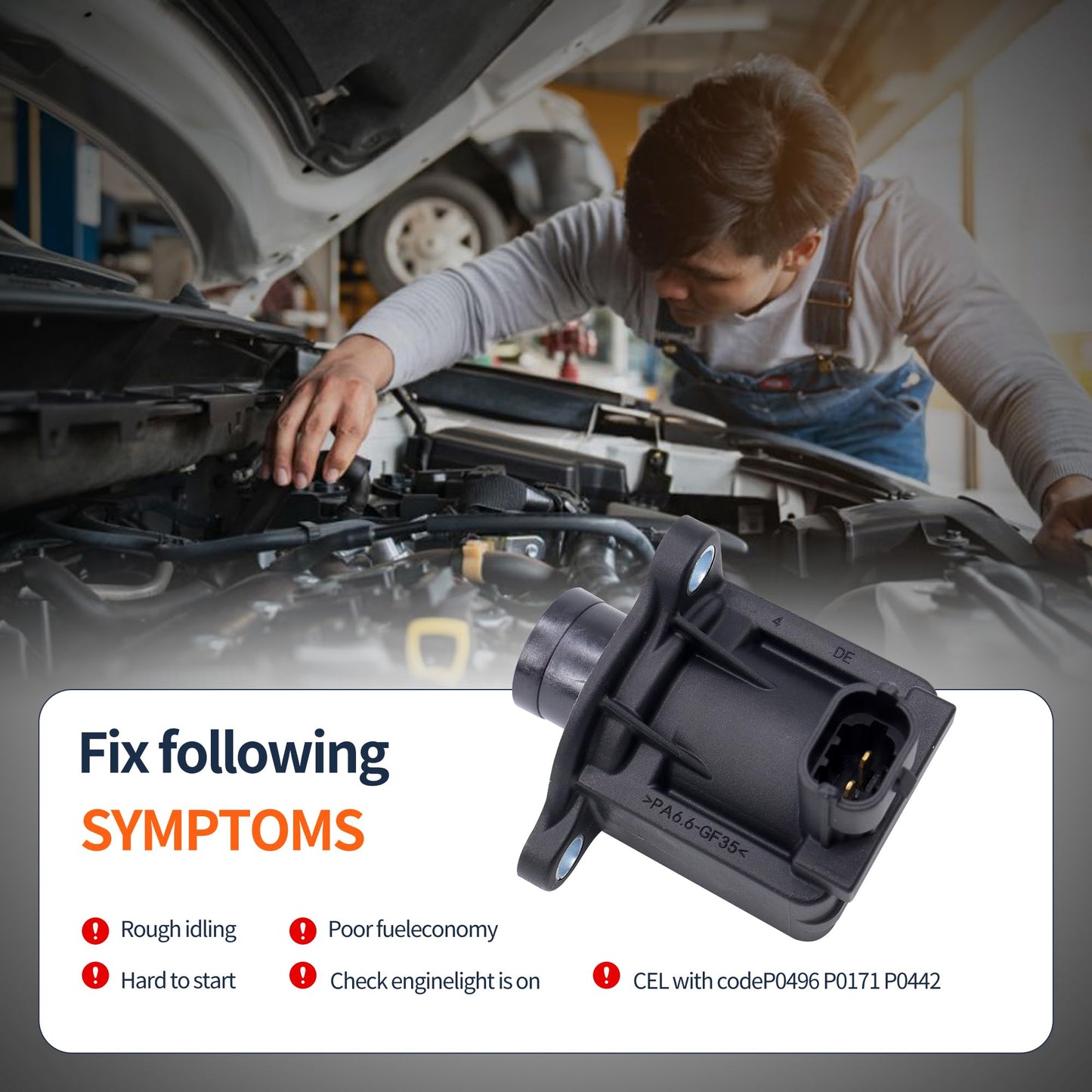 HiSport 06F145710G Turbocharger Valve Bypass - Compatible with Audi A3 A4 A5 TT, Replacement for Volkswagen for CC EOS GTI for Jetta City for Passat CC