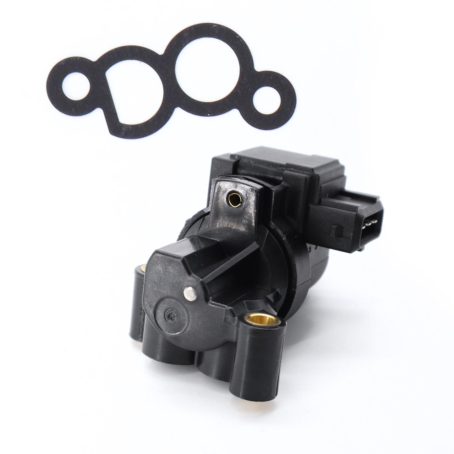 HiSport 3515033010 Idle Air Control Valve - Compatible with Hyundai Tucson 2.7L V6 Tiburon 2.7L V6 Santa Fe 2.7L V6 Tiburon 2.0L l4 Sonata 2.7L V6 2.4L l4 2.5L V6 Santa Fe 2.4L l4 3.5L V6 1997-2010