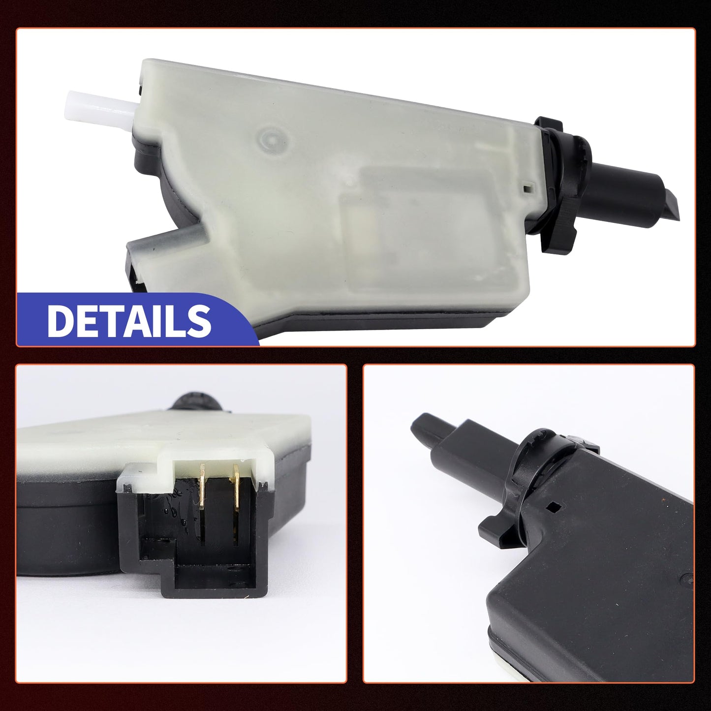 HiSport Fuel Lid Door Lock Latch Actuator 78850CD06B - Compatible with Nissan 350Z 2003 2004 2005 2006 2007 2008 2009