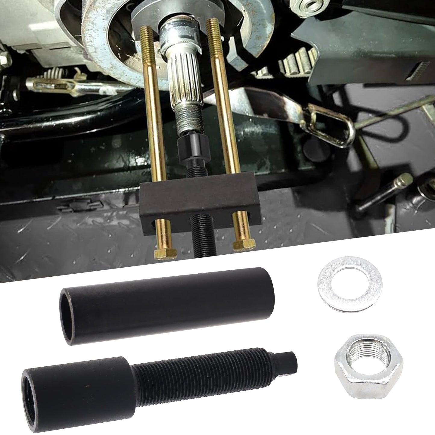 HiSport 34902-84 Transmission Mainshaft Inner Bearing Race Tool - Compatible with Harley Big Twins 1984-present Motorcycle Bearing Removal Installation Kit Installer Puller