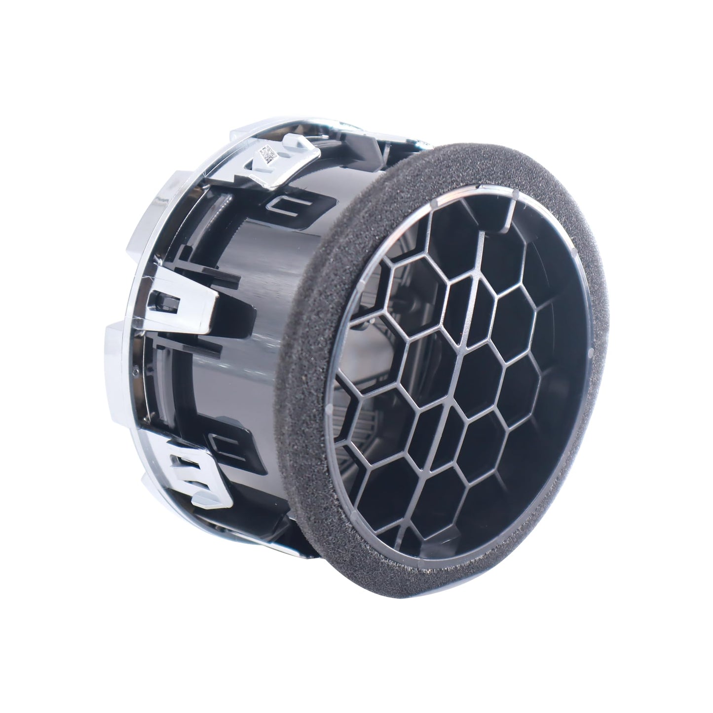 HiSport DC3Z19893BA Dashboard AC Heater Air Vent Duct Chrome - Compatible with Ford F250 F350 F450 F550 2011-2016