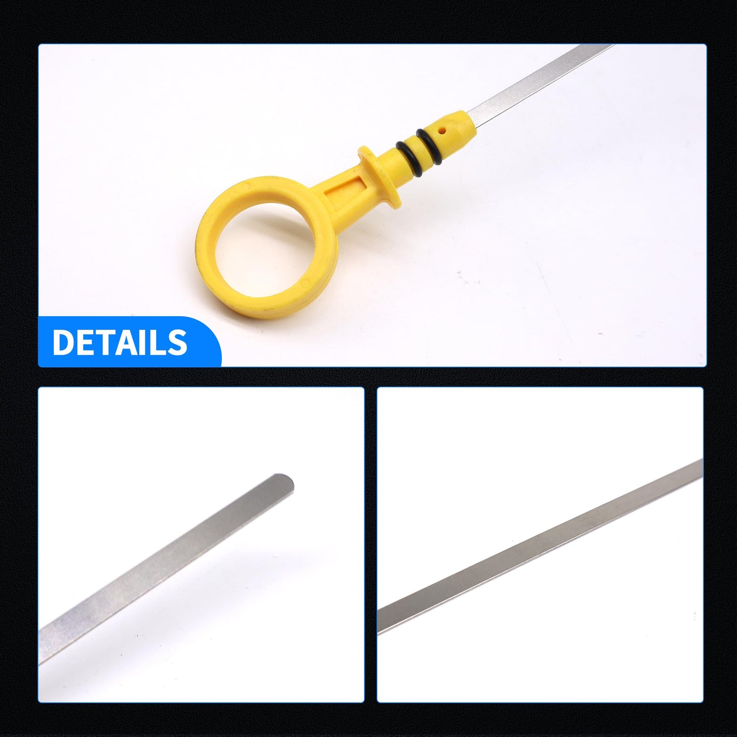 HiSport Engine Oil Level Dipstick - Compatible with Cadillac, Chevrolet, GMC, Hummer Replacement 917-377 8125748880