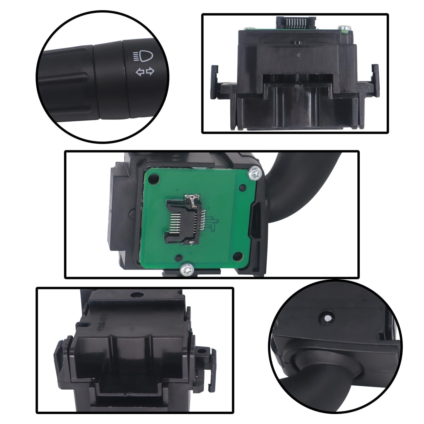 HiSport Turn Signal Switch - Compatible with Ford Edge 2011-2012 Explorer 2011-2012 Lincoln MKX 2011-2012 Replaces BT4Z13341AA