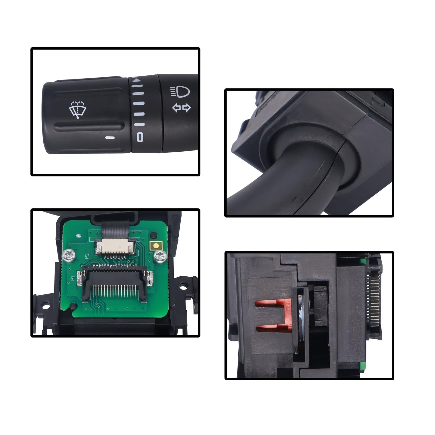 HiSport Turn Signal Switch Windshield Wiper Switch - Compatible with Ford F-150 2014, F-250 Super Duty 2017-2019, F-350 Super Duty 2017-2019, F-450 Super Duty 2014-2016, F-550 Super Duty EC3Z13K359AA