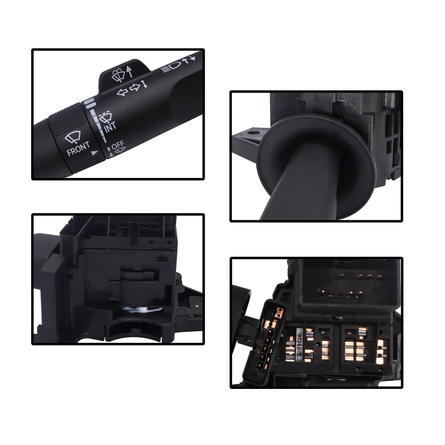 HiSport Turn Signal Wiper Multifunction Switch Compatible with Chevrolet Silverado 1500 2014 2015 2016 2017;GMC Sierra 1500 2014 2015 2016-2019,Sierra 2500 2015-2019,Sierra 3500 2015-2019#22982103