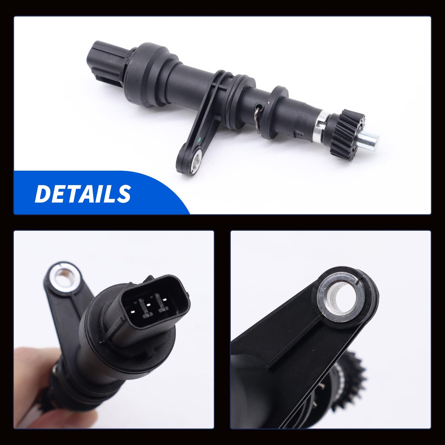 HiSport Transmission Speed Sensor - Compatible with Honda Civic Del Sol Civic Replaces 78410-S04-901 78410S04901 917638