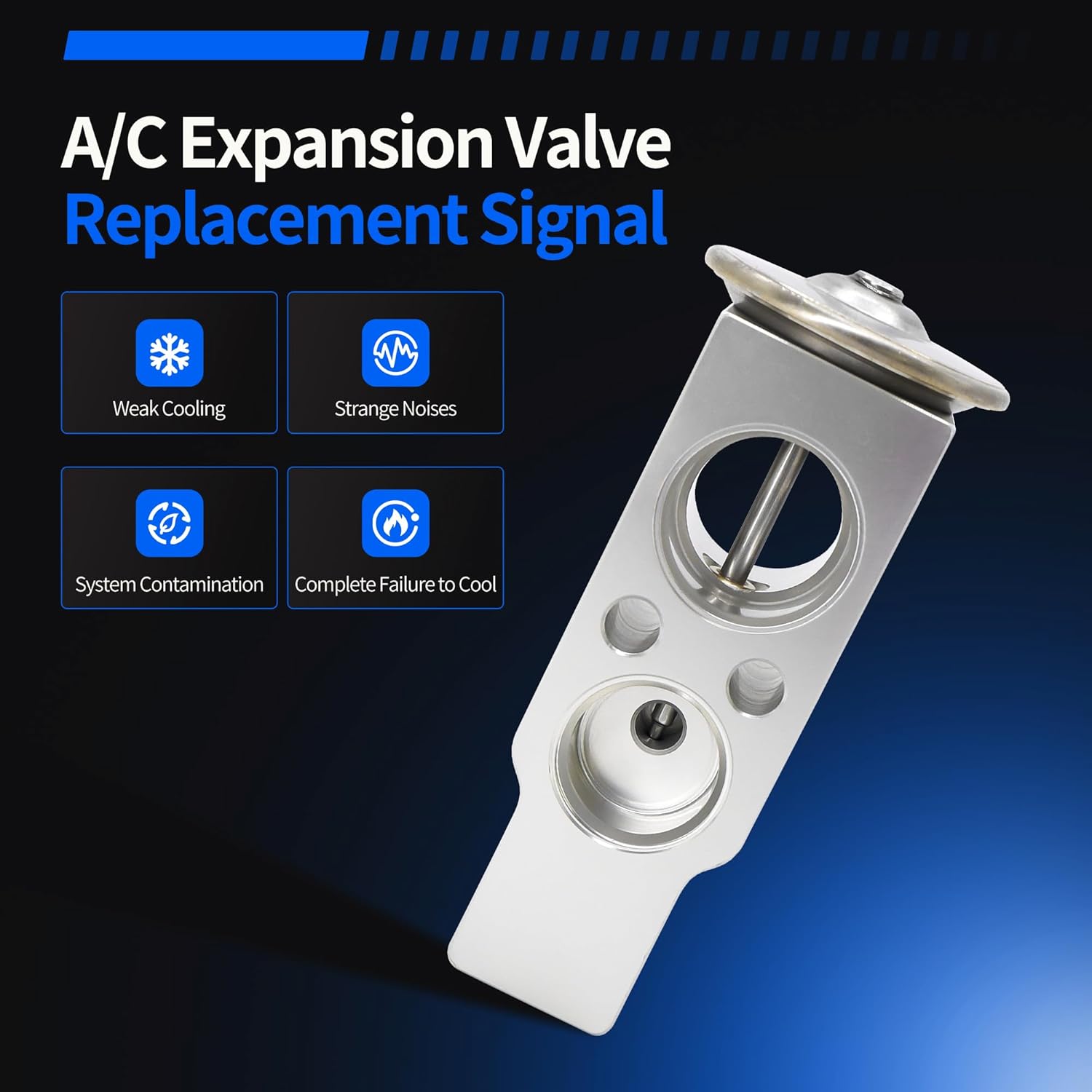 HiSport A/C Expansion Valve Replacement for Nissan 370Z Altima GT-R Murano Pathfinder Quest Rogue Sport, INFINITI FX50 Q50 Q60 QX50 QX60 QX70
