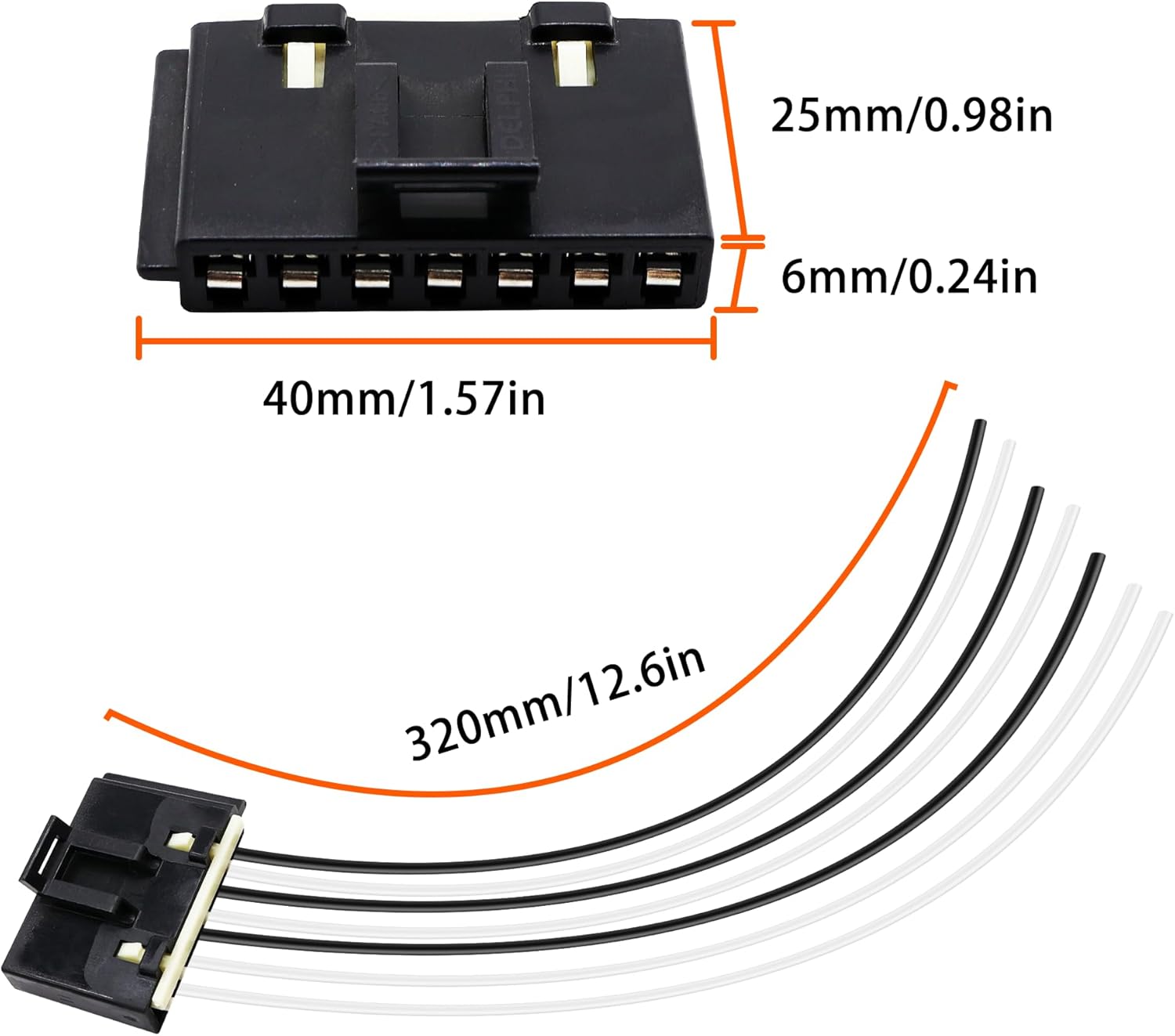 HiSport 89019088 HVAC Blower Motor Resistor Kit with Harness Compatible with Chevy Silverado Avalanche Suburban Tahoe Compatible with GMC Sierra Yukon,973-405 15-81086 22807123