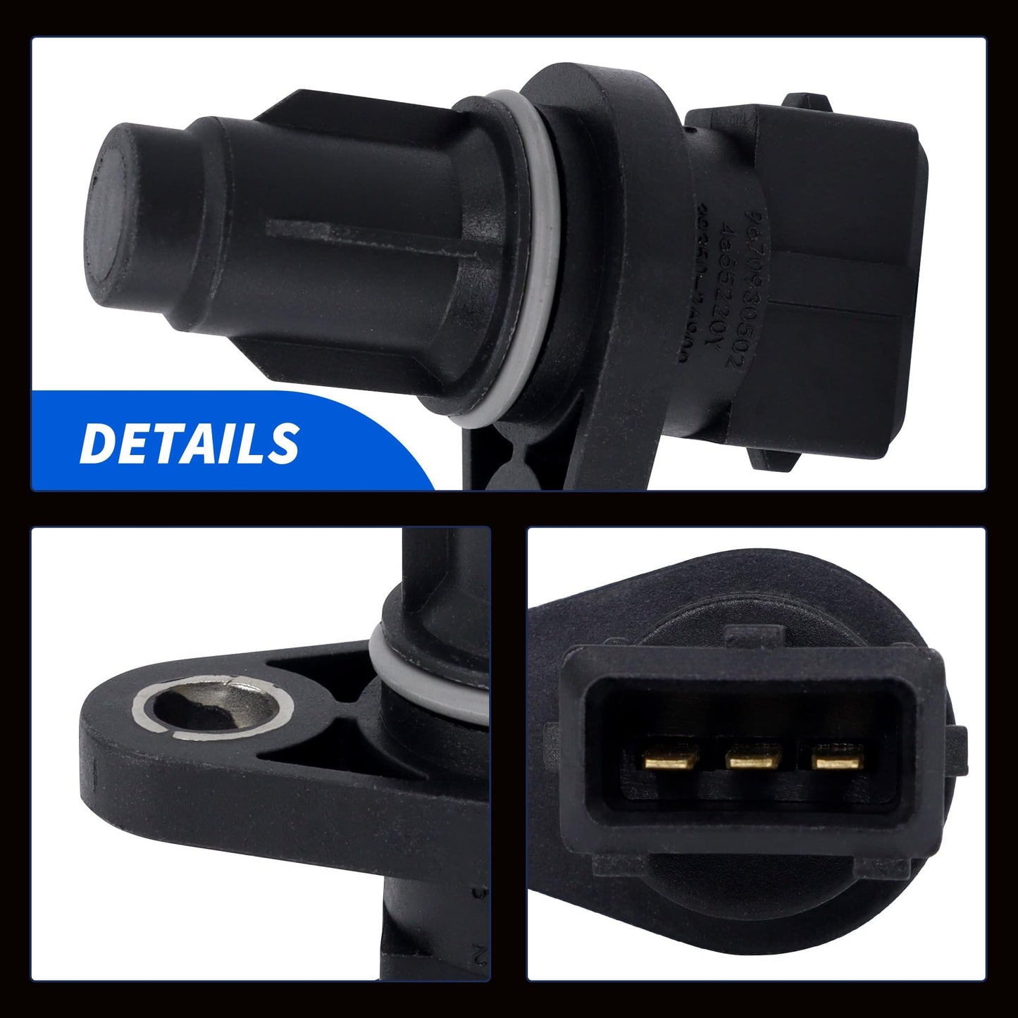 HiSport Engine Camshaft Position Sensor - Compatible with Hyundai Accent 2007 2008 2009 2010 2011;Kia Rio 2006 2007 2008 2009 2010 2011,Rio5 2006 2007 2008 2009 2010 2011 Replaces PC780