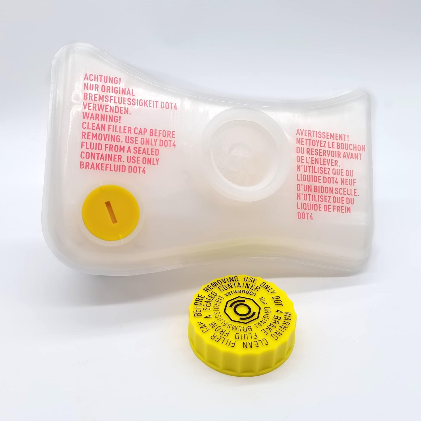 HiSport 8E0611301G Brake Master Cylinder Reservoir Compatible with Audi Audi A4 2007-2009, A6 2007-2011, RS4 2007-2008, S4 2007-2009, S6 2007 2008 2009 2010 2011 Replace 8E0611301C 8E0611301E