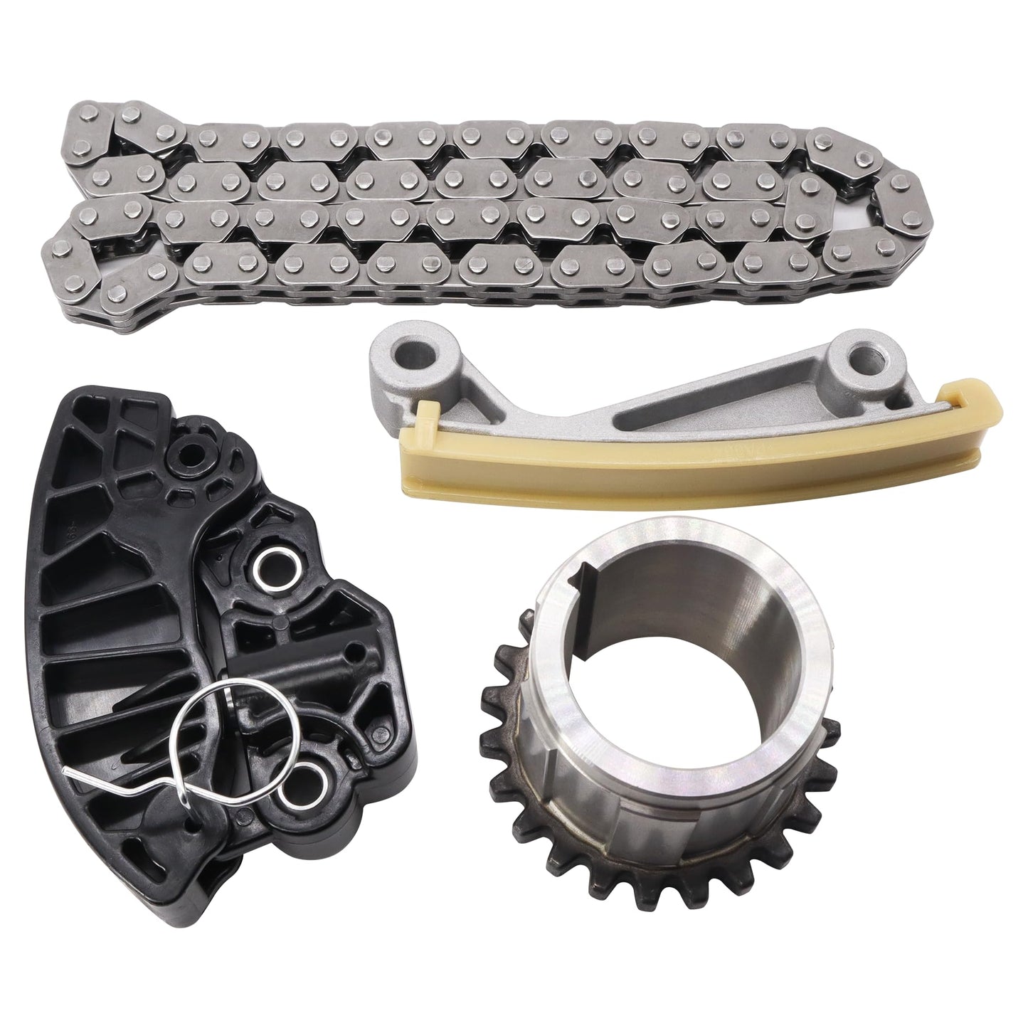 HiSport 9-0750S Engine Timing Chain Kit - Compatible with Jeep Commander Grand Cherokee Chrysler 300 Aspen Dodge Challenger Charger Durango Ram 1500 2500 3500 Ram 1500 2500 3500 4500 5500 5.7L 6.4L