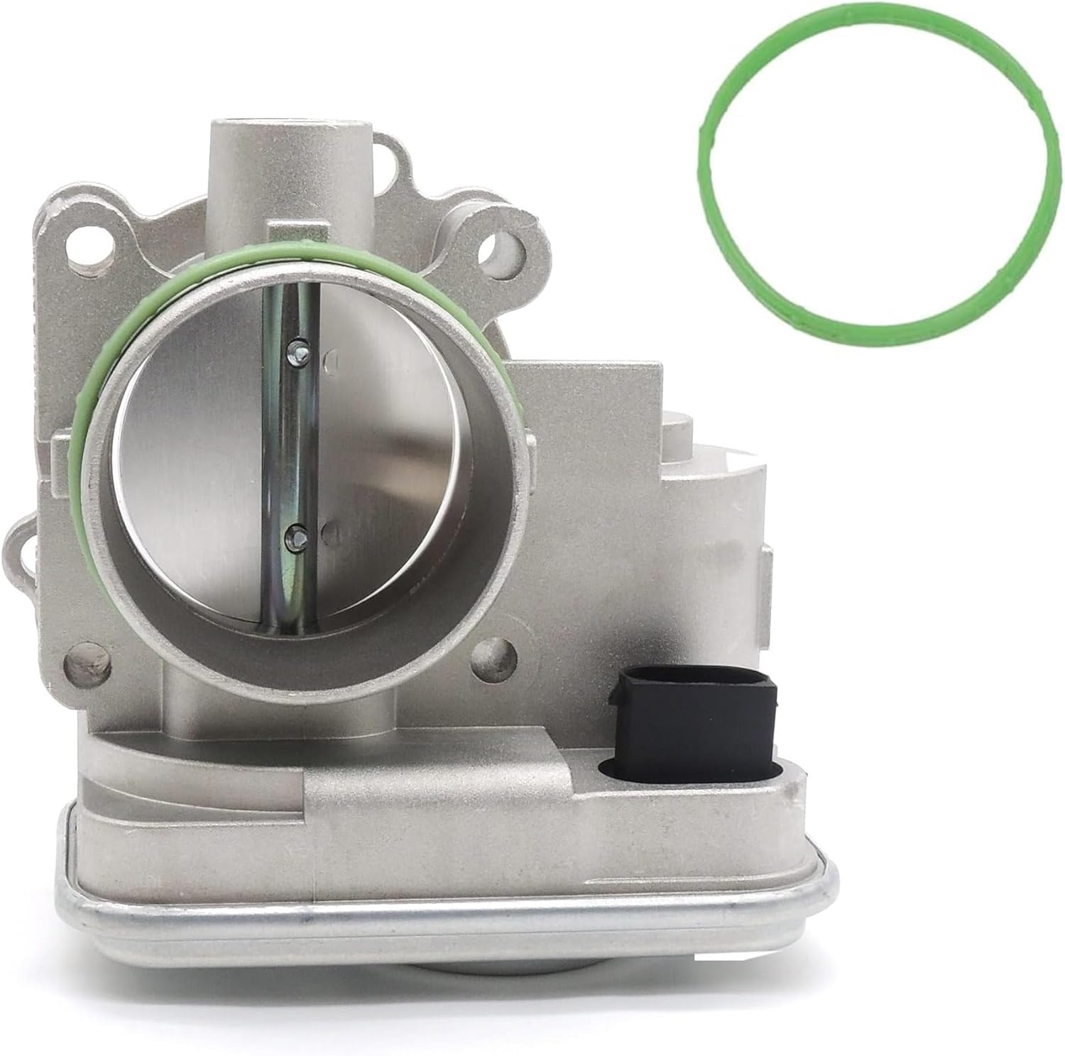 HiSport 04891735AC Electronic Throttle Body with a new gasket - Compatible with Dodge Avenger Caliber Journey, Chrysler 200 Sebring, Jeep Compass Patriot Replaces 4891735AC 4891735AD 977-025