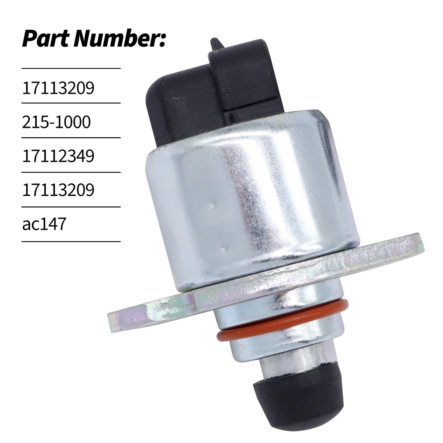 HiSport Fuel Injection Idle Air Control Valve Compatible with Cadillac Escalade,Chevrolet Chevy Astro Blazer,GMC Sierra 1500 Sierra 1500 Classic Sonoma Yukon,Isuzu Hombre,Oldsmobile Bravada 17113209