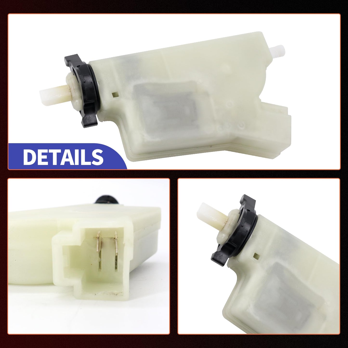 HiSport Fuel Filler Door Lock Actuator 78850AR00A - Compatible with Nissan Rogue 2018 2019 2020