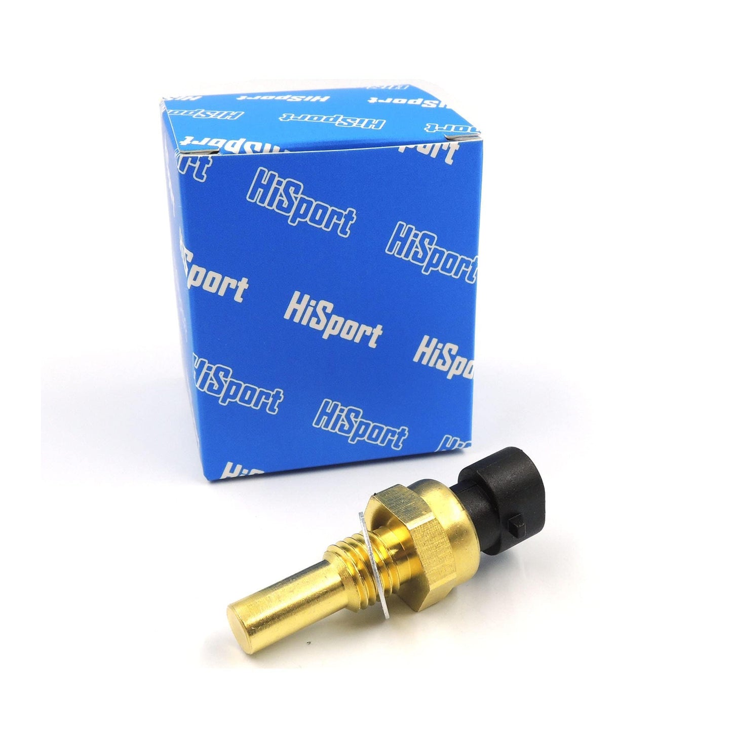 HiSport 2134514 Engine Coolant Temperature Sensor - Compatible with Chevy Avalanche Impala Trailblazer Suburban Express Silverado GMC Envoy Sierra Yukon Savana Saturn 1997-2016 - Replaces 213953