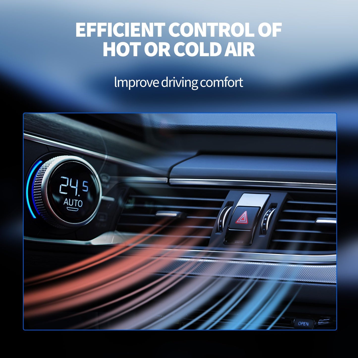 HiSport HVAC Mode Air Blend Door Actuator - Compatible with Lexus GS300 1997 1998 1999 2000 2001 2002 2003-2005,GS400 1998-2000,GS430 2001-2005,IS300 2001-2005,RX300 1999-2003,SC430 2002-2010#604-917