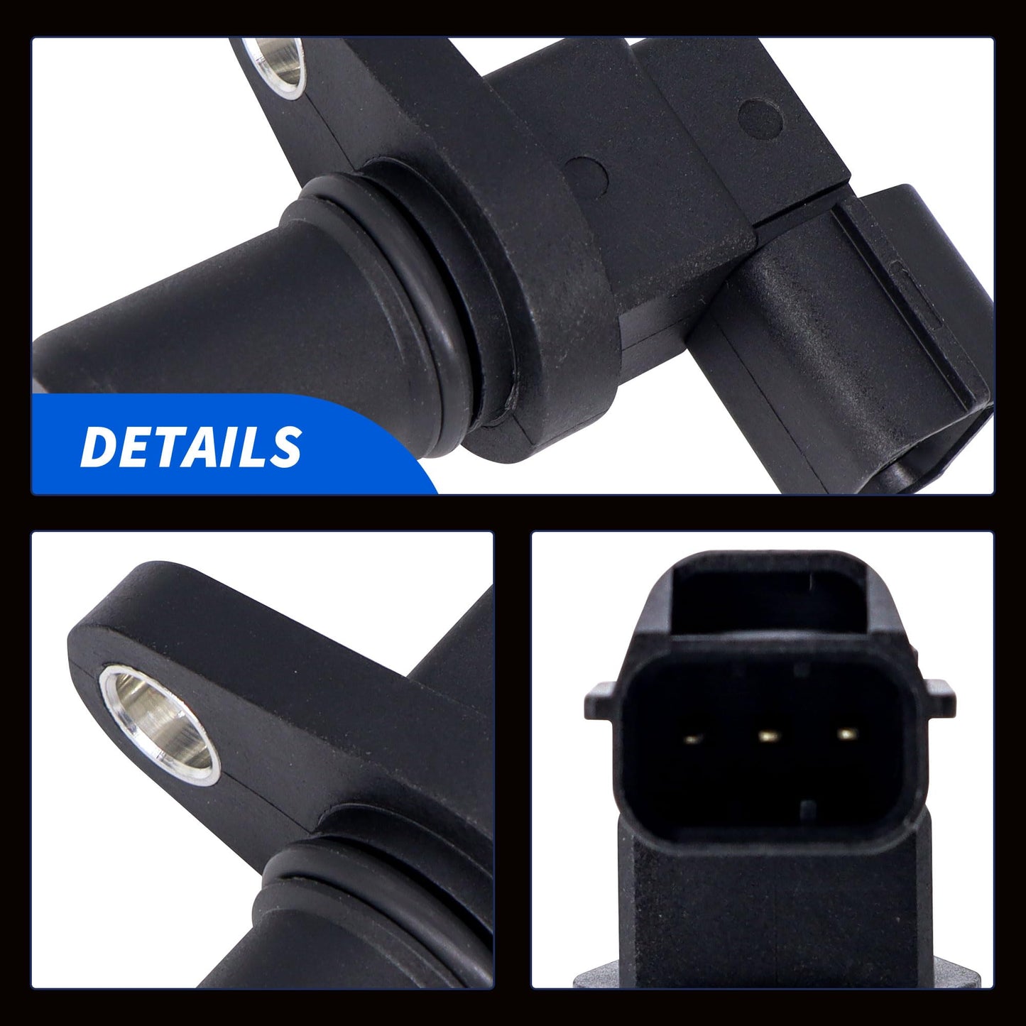 HiSport Automatic Transmission Speed Sensor - Compatible with Hyundai Azera Elantra Entourage Santa Fe Sonata Tiburon Tucson XG300 XG350 | Kia Amanti Forte Forte Koup Sedona - Replace 917-606