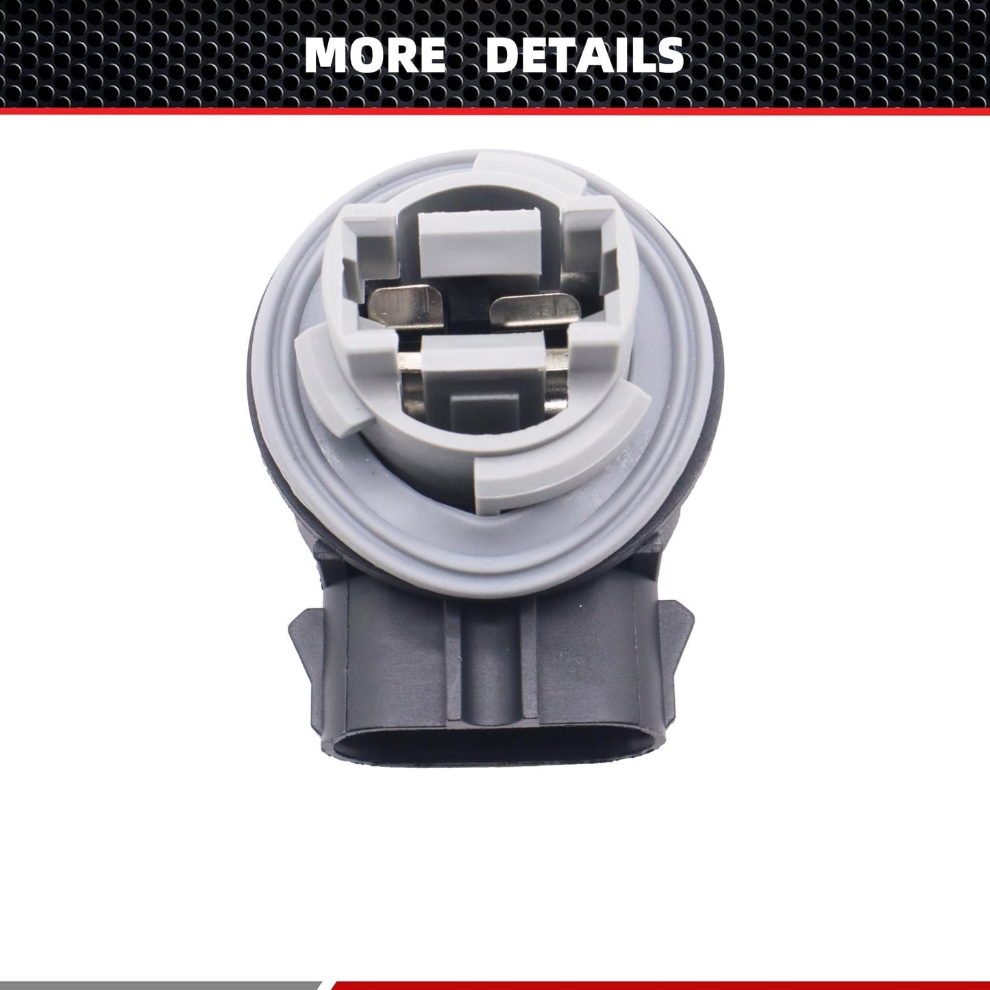 HiSport F1TZ-13411-F 2PCS Turn Signal Light Bulb Socket Compatible with Ford Aerostar E-150 F-150 250 350 450 550 Excursion Explorer Focus Mustang, Lincoln Blackwood, Mazda Tribute,Mercury Sable