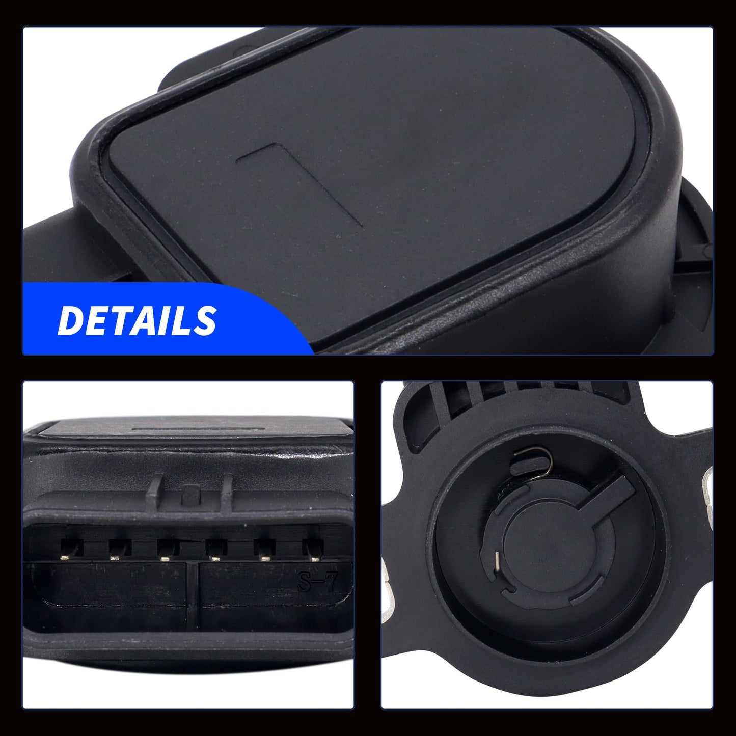 HiSport 699-199 Accelerator Pedal Position Sensor Assembly - Compatible with Acura MDX TL TSX Honda Accord CR-V Element Replaces 37971-RBB-003 37971-PZX-003 37971-RCA-A01