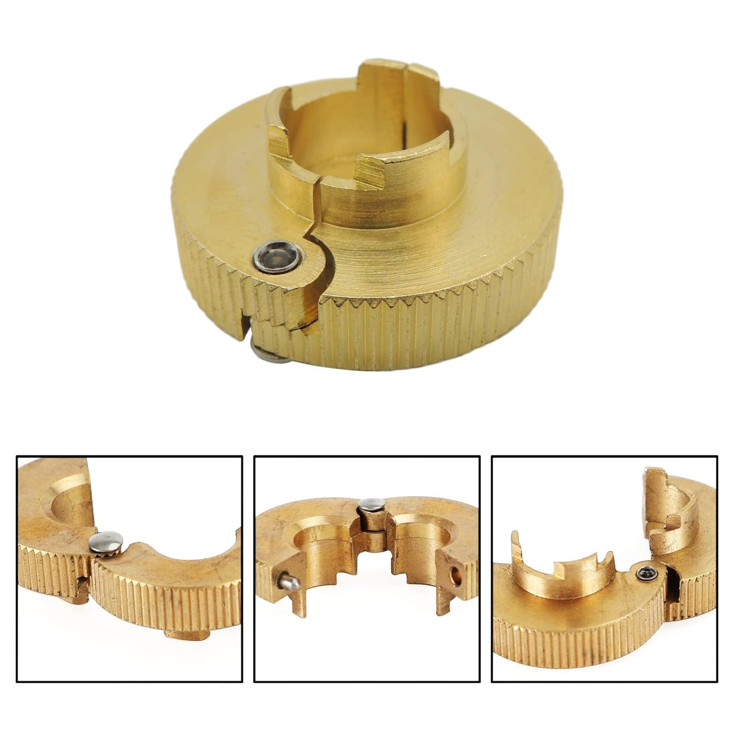 HiSport 3/8" Low Profile Disconnect Tool 22930 - Compatible with 3/8 Inches Jiffy-tite Fitting Found On Oil Cooler Lines for Transmissions Radiators