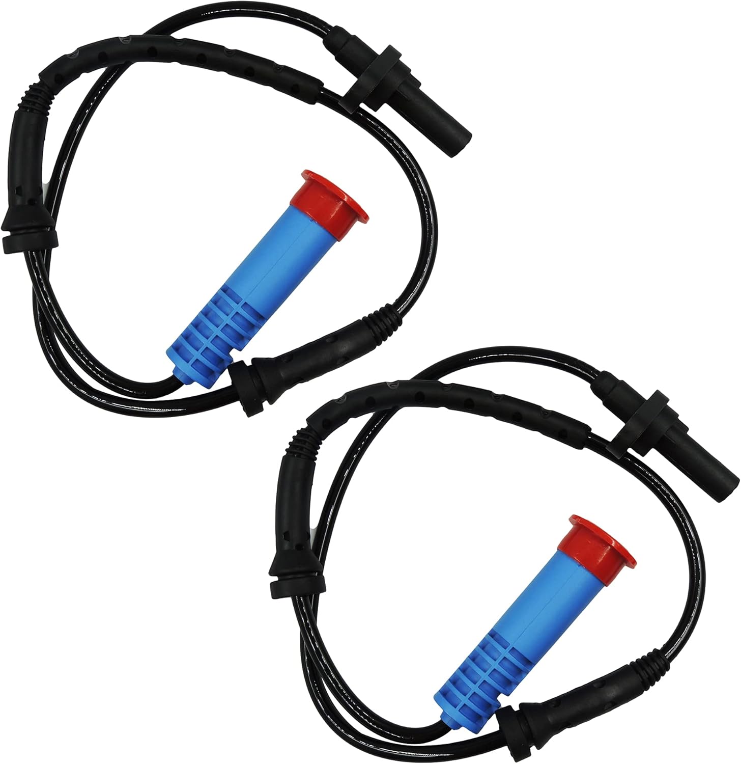 HiSport 2PCS ABS Wheel Speed Sensor - Front Left & Right Location, Replaces 5S10521 34526764858 0265007669 ALS1830