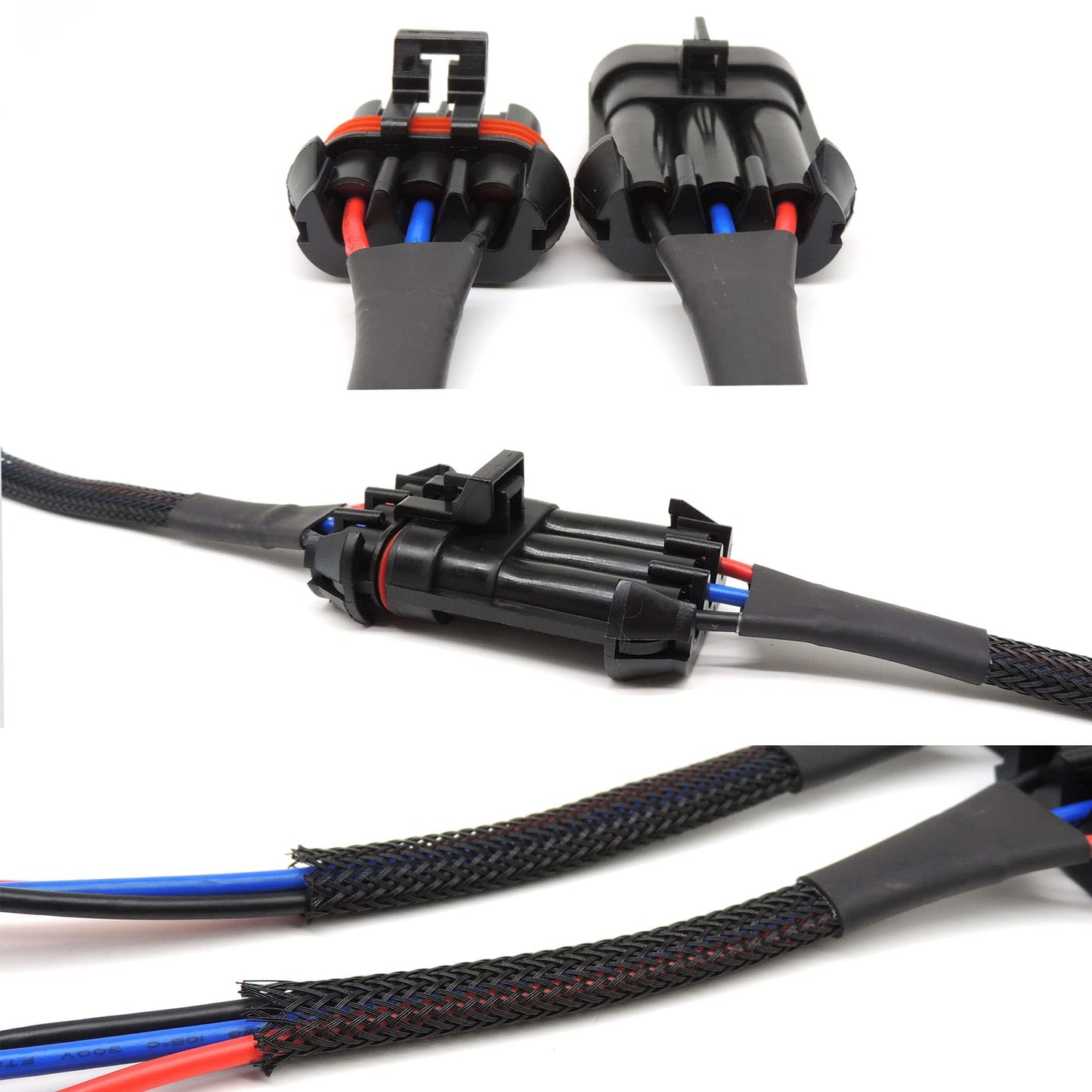 HiSport ATV Stator Connector Repair Harness Kit - Compatible with Polaris RZR Ranger UTV ATV Burnt Wire