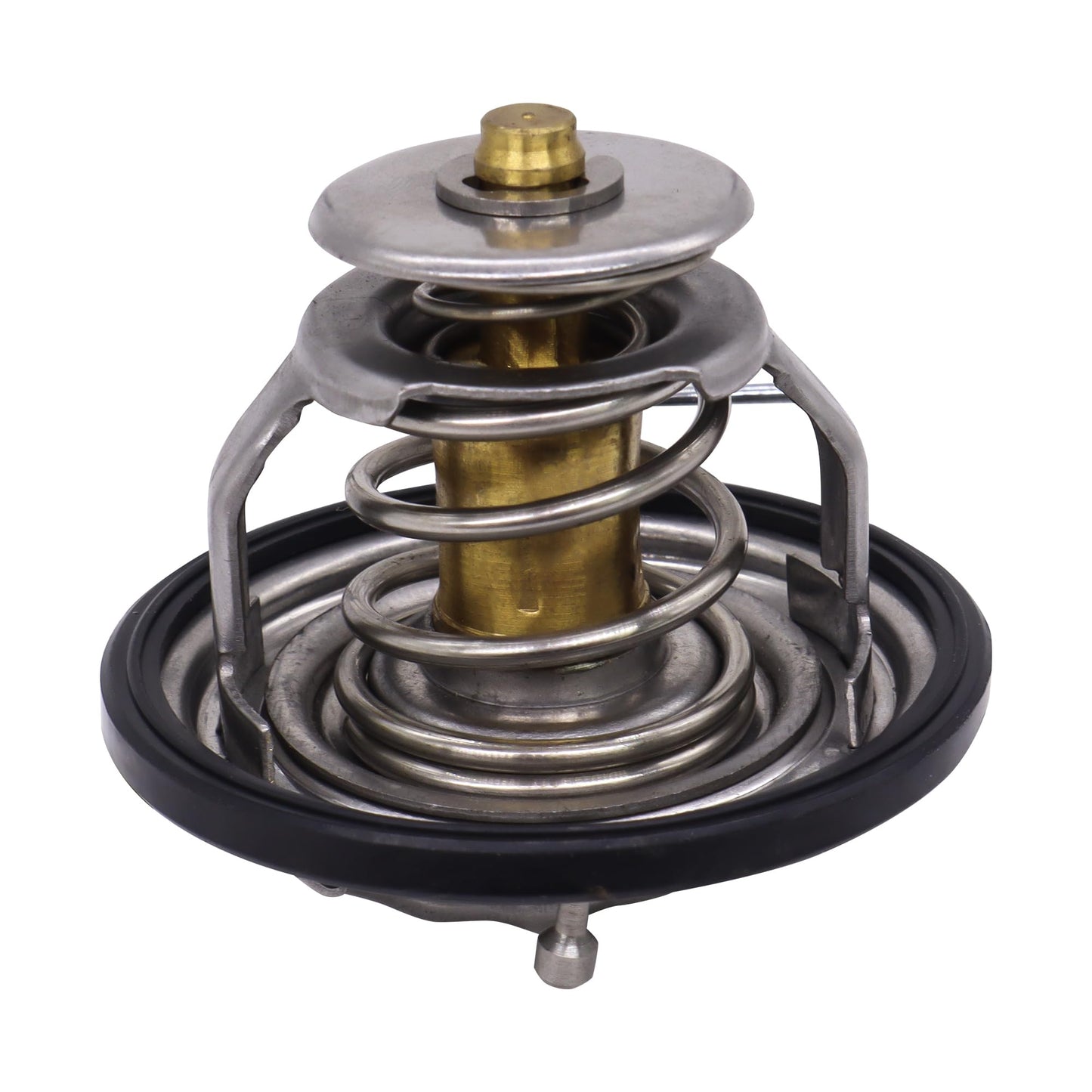 HiSport Engine Coolant Thermostat Front 185 Degree Compatible with Duramax Diesel 2001-2018 Replacement for 131-163, 131163, 97241129