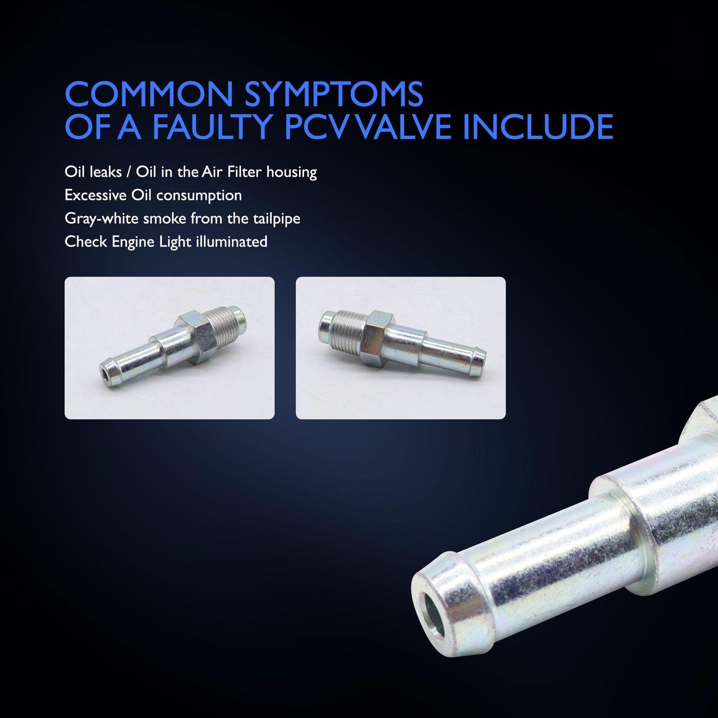 HiSport PCV Valve - Compatible with Lexus NX300h ES300h Compatible with Scion tC Compatible with Toyota Highlander Avalon RAV4 Camry Venza Sienna 2009-2021 - Replace 1220436020