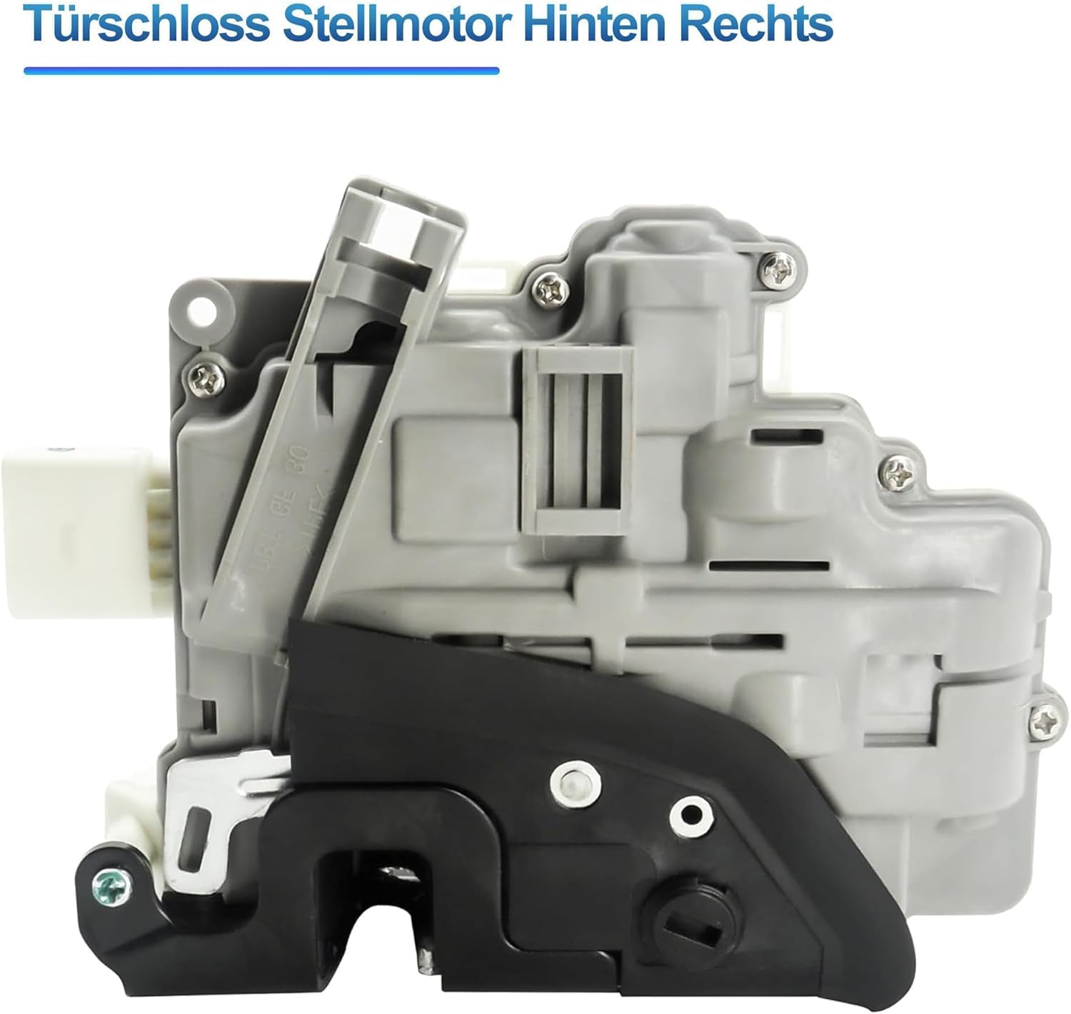 HISports Türschloss Stellmotor Hinten Rechts 8E0839016AA Kompatibel mit A3,A4,A6,A8,RS4,S6,S8 Ersetzen #4F0839016A 8E0839016AB