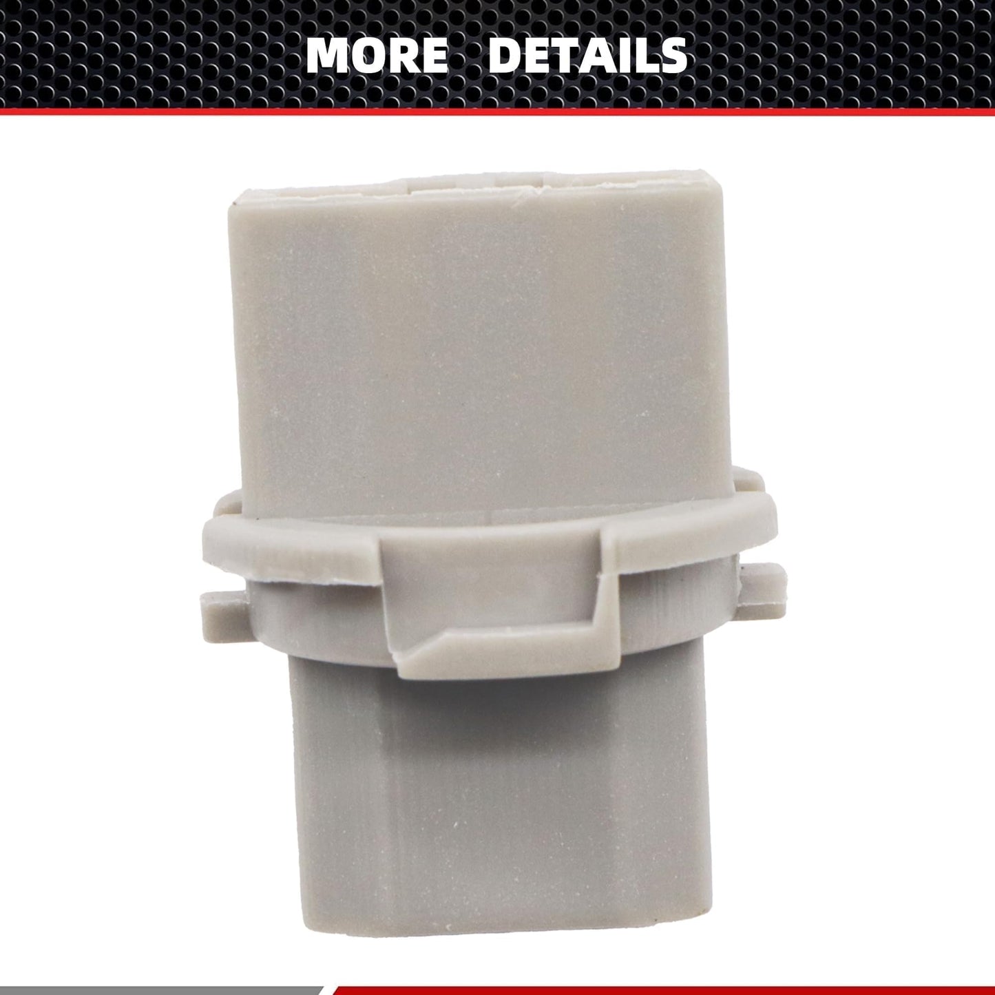 HiSport 33515S50003 2PCS Rear Tail Light Brake Lamp Socket Turn Signal Lights Wire Harness Plug Holder Compatible with Honda Accord Civic Honda Odyssey Fit