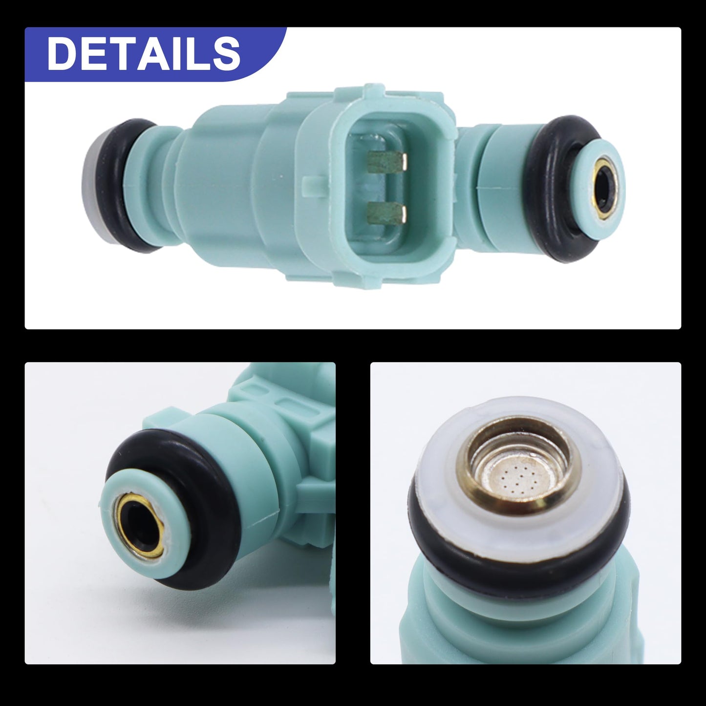 HiSport Fuel Injectors 4Pcs Replacement for Hyundai Kia Elantra Soul Spectra 2.0L L4 2008-2012 Replace 35310-23800