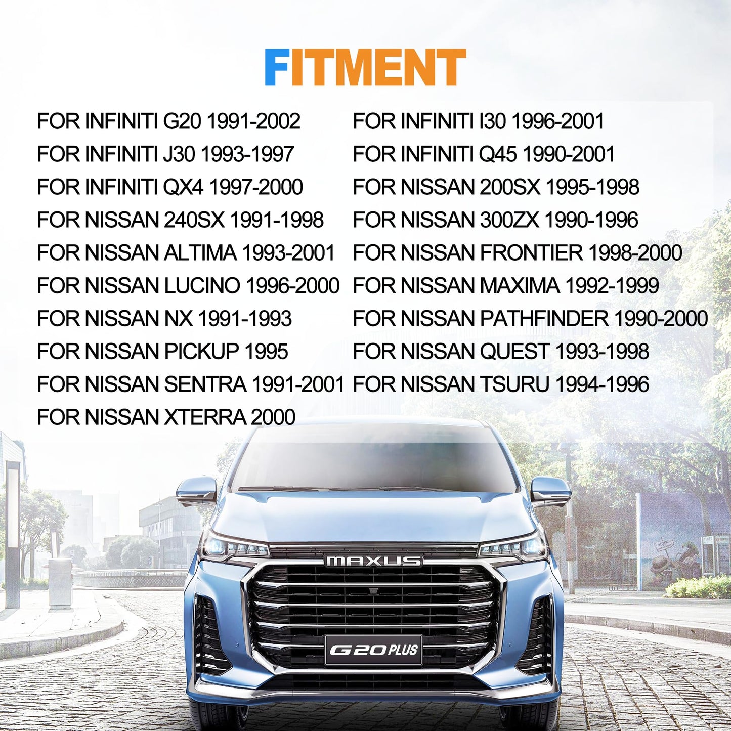 HiSport 22060-30P00 Knock Detonation Sensors - Compatible with Nissan Quest 240SX Altima Maxima Sentra Pathfinder Infiniti G20 Q45 J30 1991-2000