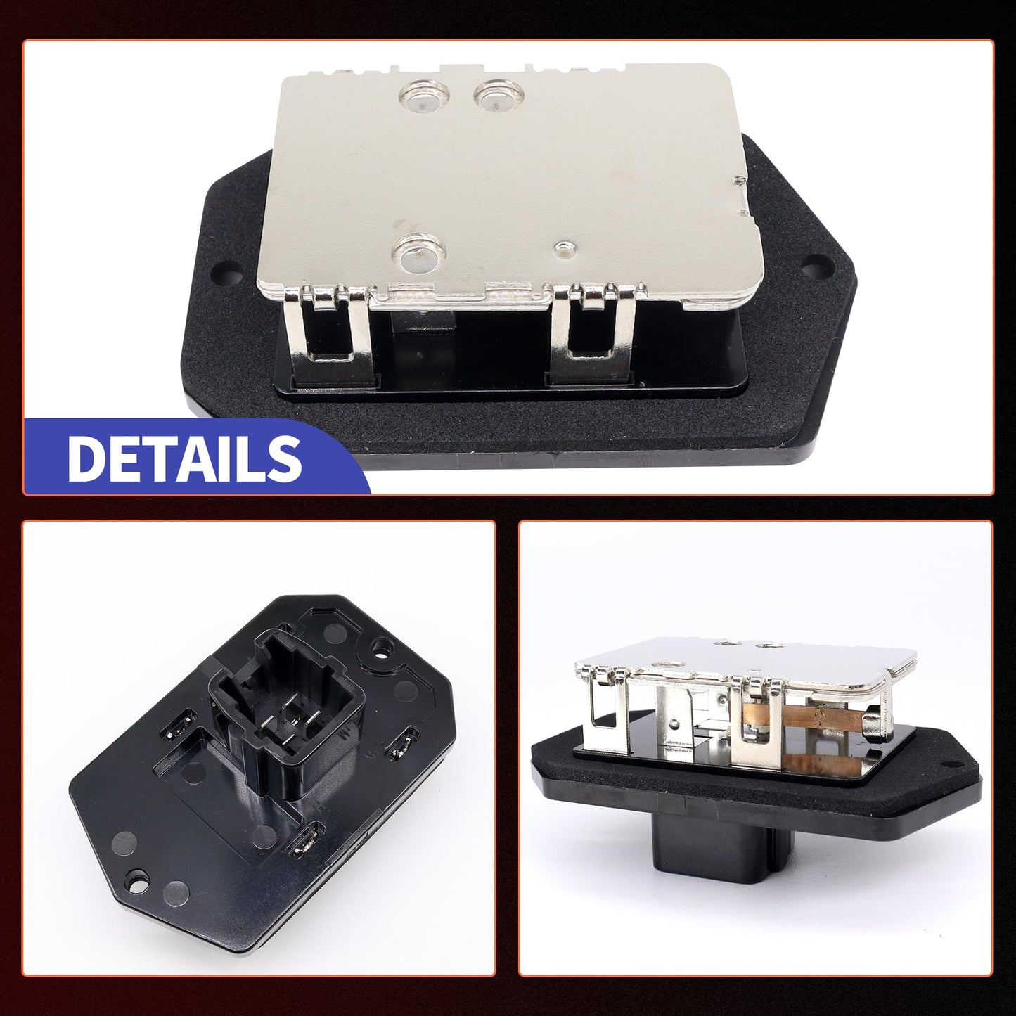 HiSport HVAC AC Heater Blower Motor Resistor - Compatible with Pontiac Vibe Scion TC XB Toyota Celica Corolla Replaces 8713802110 8713826160