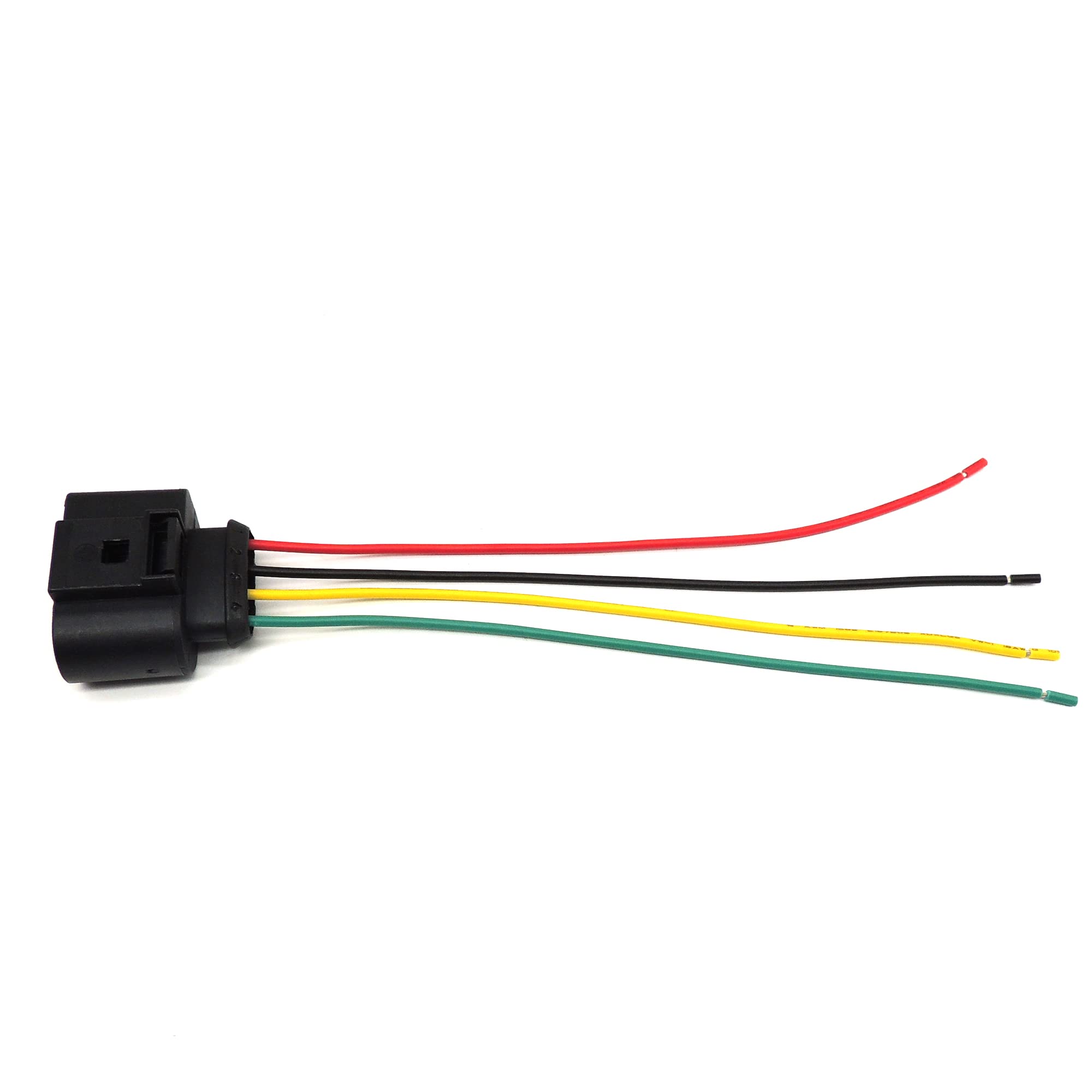 HiSport 4Pcs Ignition Coil Female Connector Plug Harness Pigtail - 1J0973724 Compatible with Audi VW Jetta Passat - HiSport