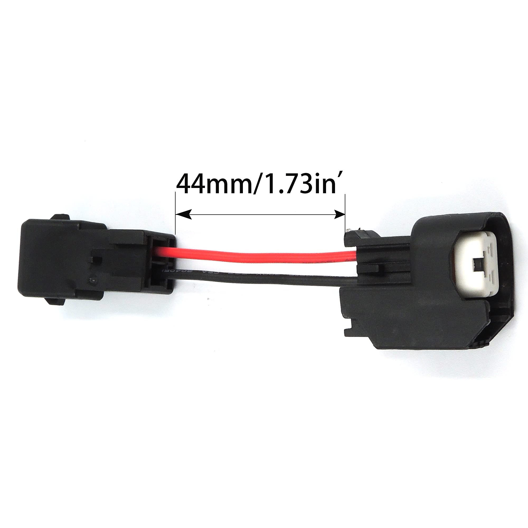 HiSport Injector PnP Plugs LS1 LS6 LT1 EV1 Engine wire Harness to LS2 LS3 LS7 EV6 Injector Adapters 8Pcs - HiSport