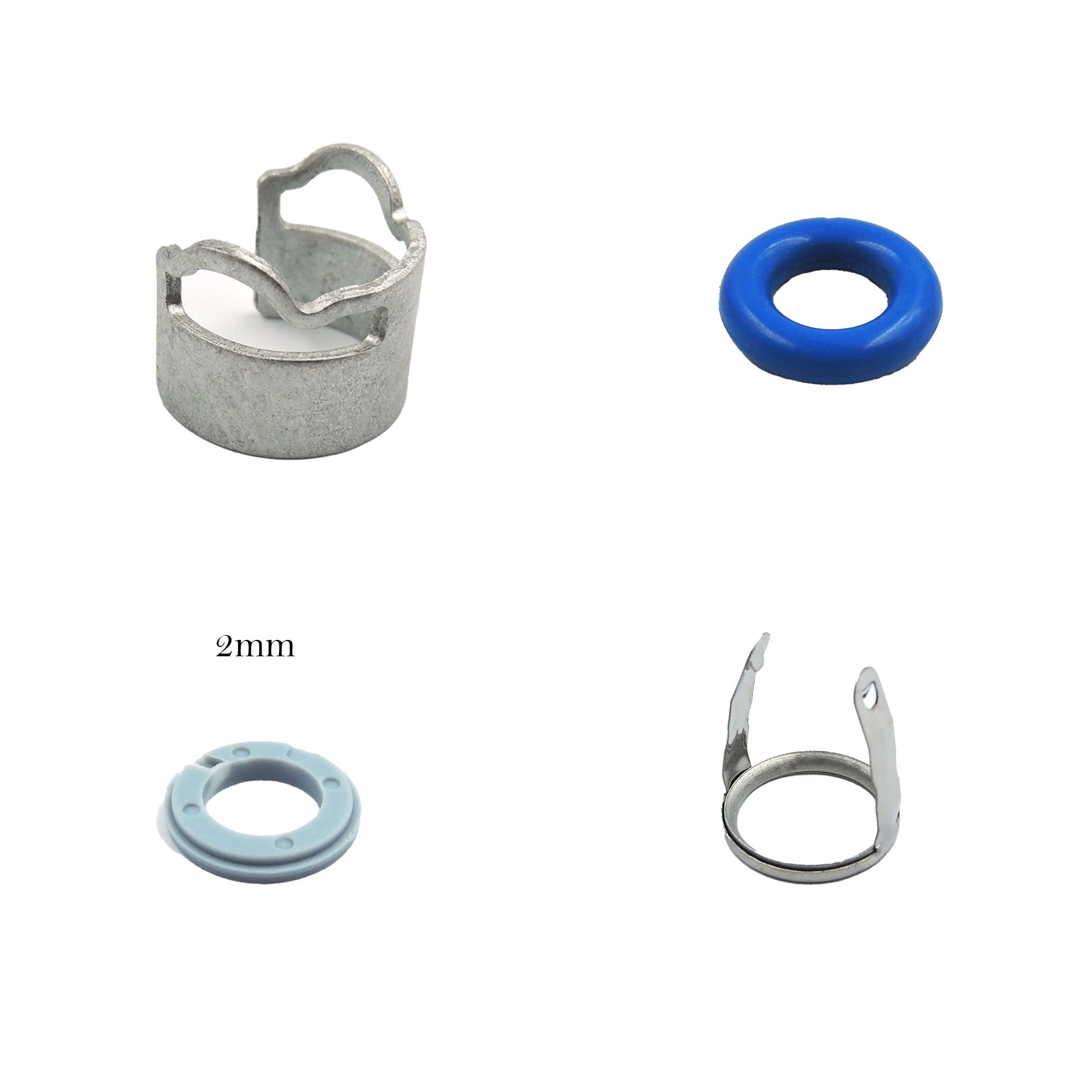 HiSport Fuel Injectors Seals Repair O-ring Kit - 06D998907 4-cylinder Replacement For Golf Jeta (1 pack)