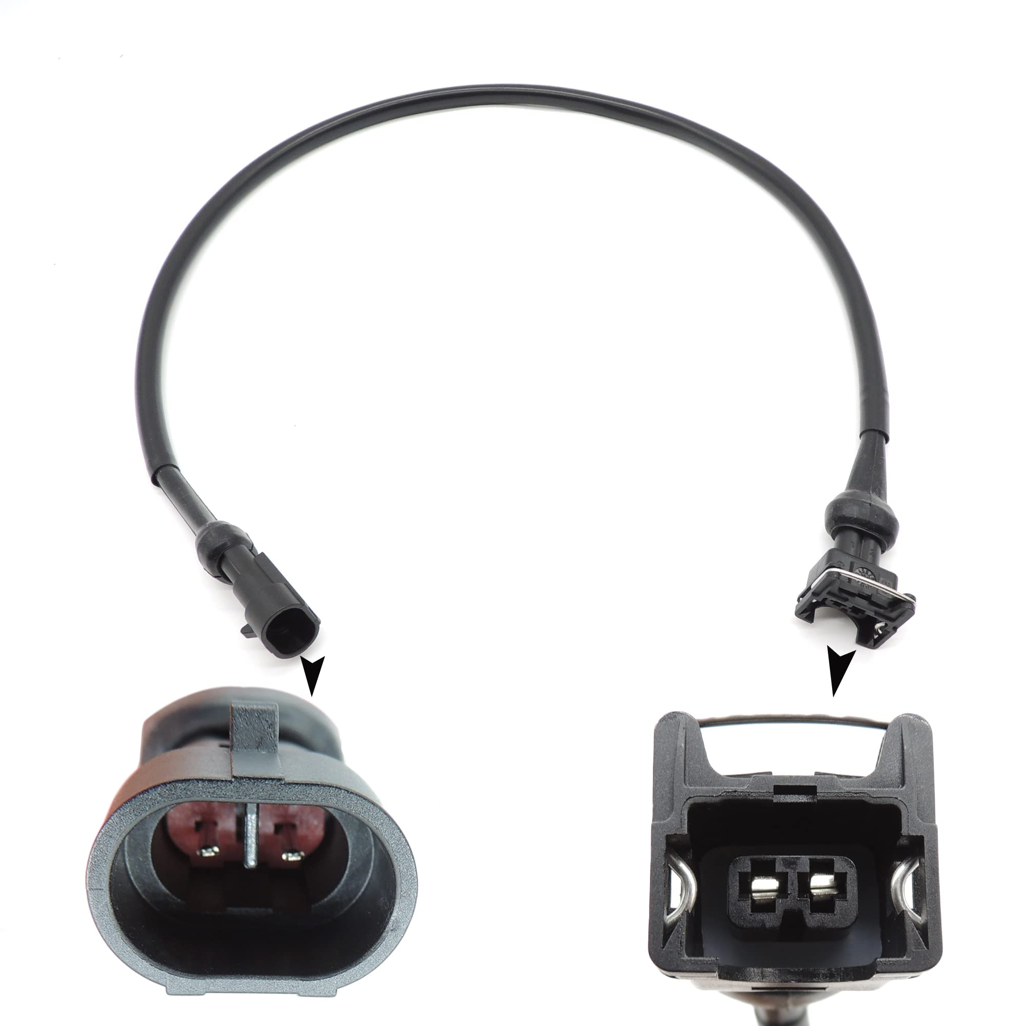HiSport Repair Fuel Injector Connector Pigtail Harness Replace 1202863 1253558 Compatible with Polaris Ranger 800 2010,RZR 800 08-10,Sportsman 700 EFI 04-08,Sportsman 800 05-14,Ranger 700 05-09 - HiSport