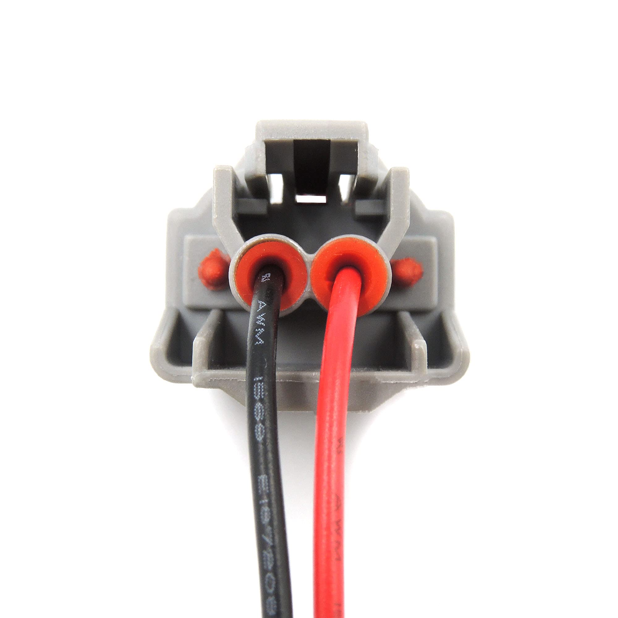 HiSport Fuel Injector Connector Harness Plug EV1 EV6 EV14 Compatible with Toyota DENSO (Pack of 6) - HiSport