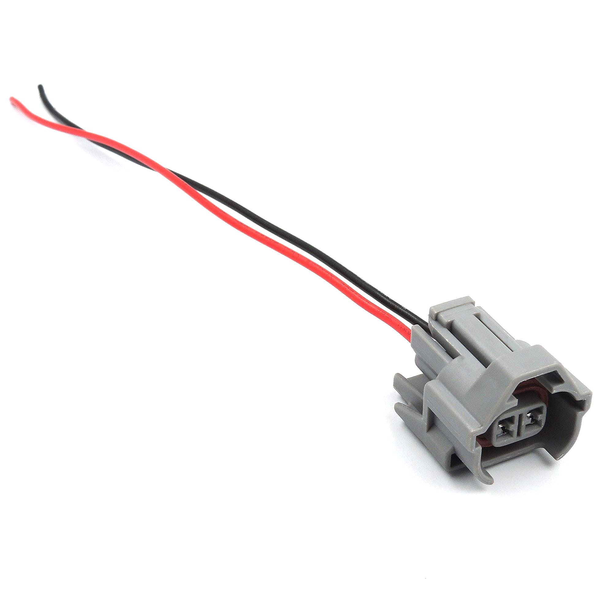 HiSport Fuel Injector Connector Harness Plug EV1 EV6 EV14 Compatible with Toyota DENSO (Pack of 6) - HiSport